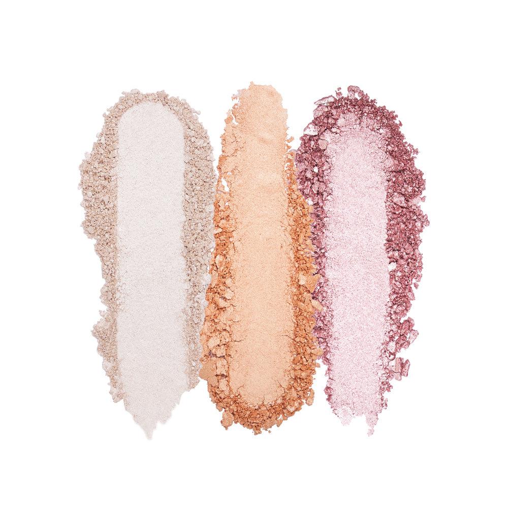 Jason Wu Beauty Highlighter Trio Set - 3 Shimmering Face Highlighters for Cheekbones & Eyes - Perfect for Contouring, Bridal Makeup & Night Out Glow