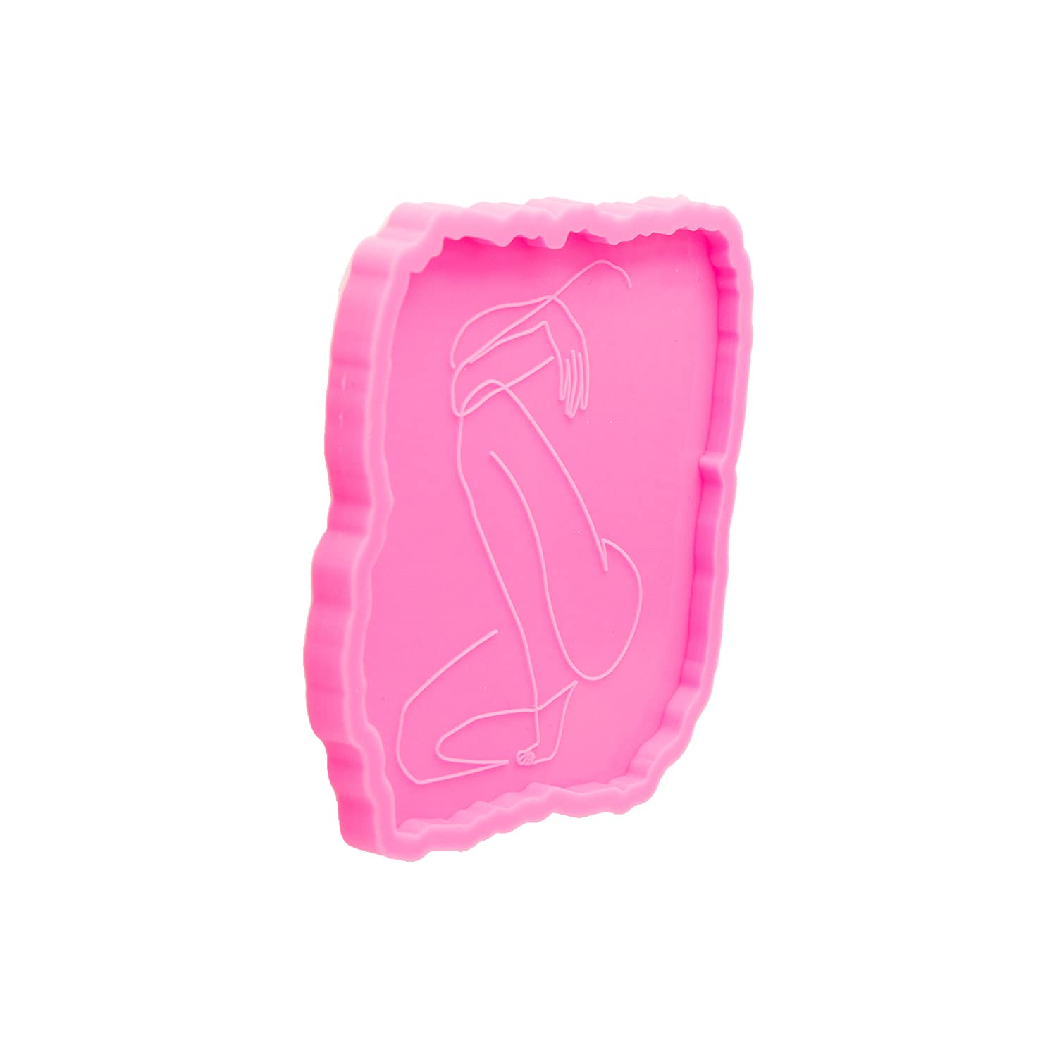 Natural Square Geode Coaster Agate Resin Molds - Premium Silicone Molds for Epoxy Resin Casting, DIY Jewelry Making & Home Decor (YMDY0957) - Perfect for Crafting Unique Coasters, Pendants, and Decorative Pieces
