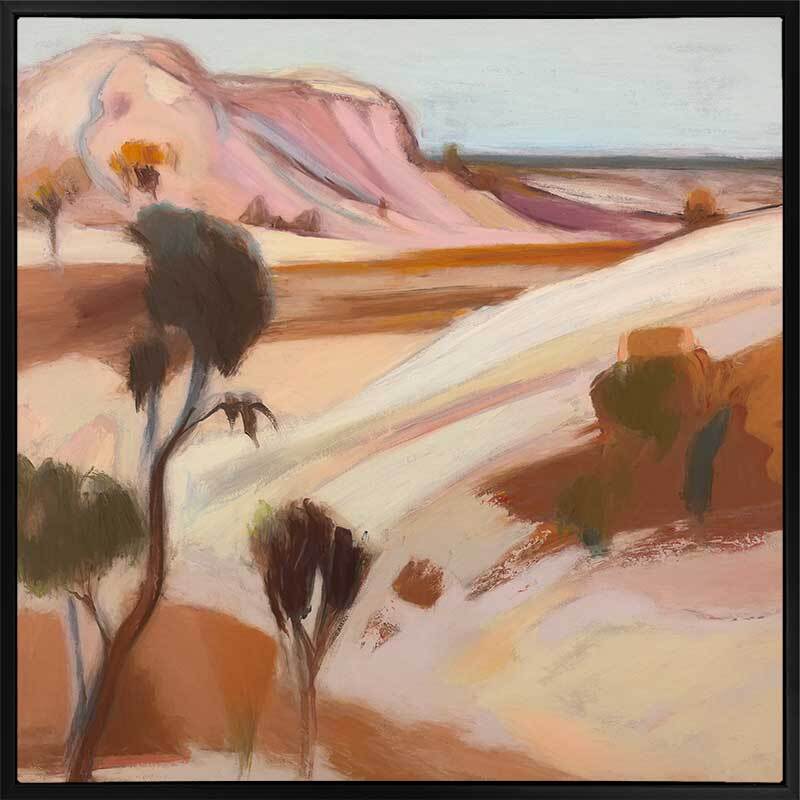 Australian Outback Landscape Canvas Art Print - Wall Decor for Living Room, Office & Bedroom