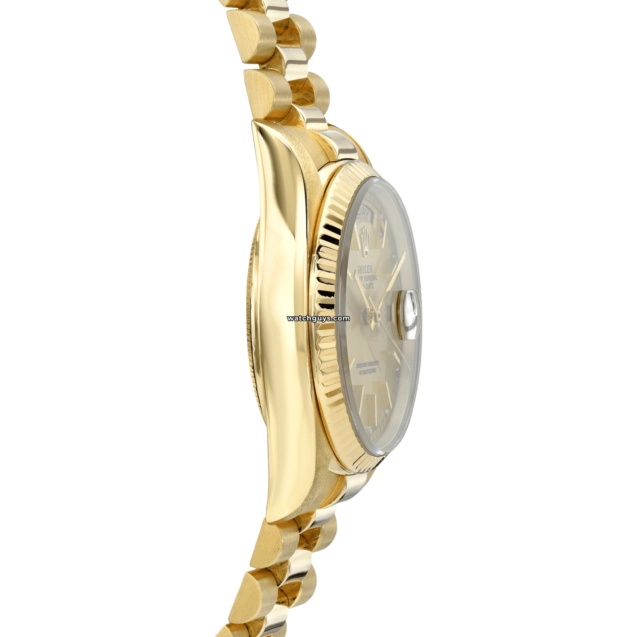 Luxury Rolex Day-Date 18038 Men's Watch - 18K Gold Champagne Dial - Perfect for Business & Formal Events