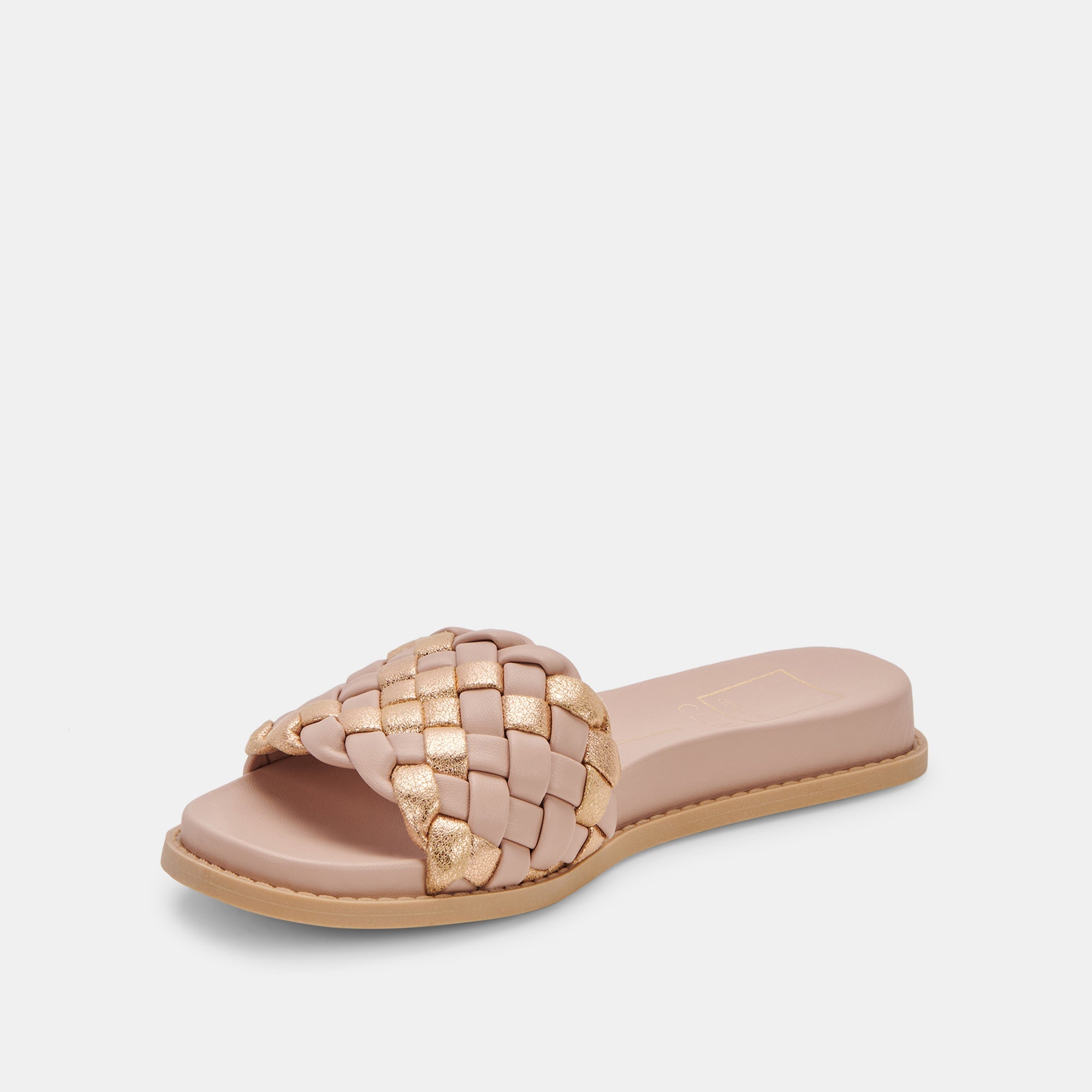 GRAZIE Women's Natural Multi Stella Sandals - Comfortable Leather Flip Flops for Summer, Beach, and Casual Wear