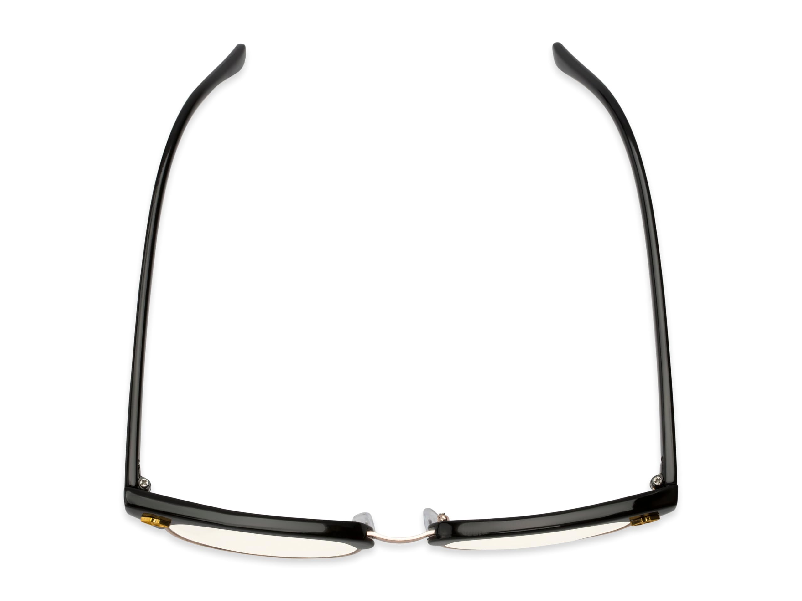 Blue Light Blocking Reading Glasses for Men & Women - Adrian Round Frame Anti-Eye Strain Readers | Perfect for Computer Work, Gaming & Nighttime Reading