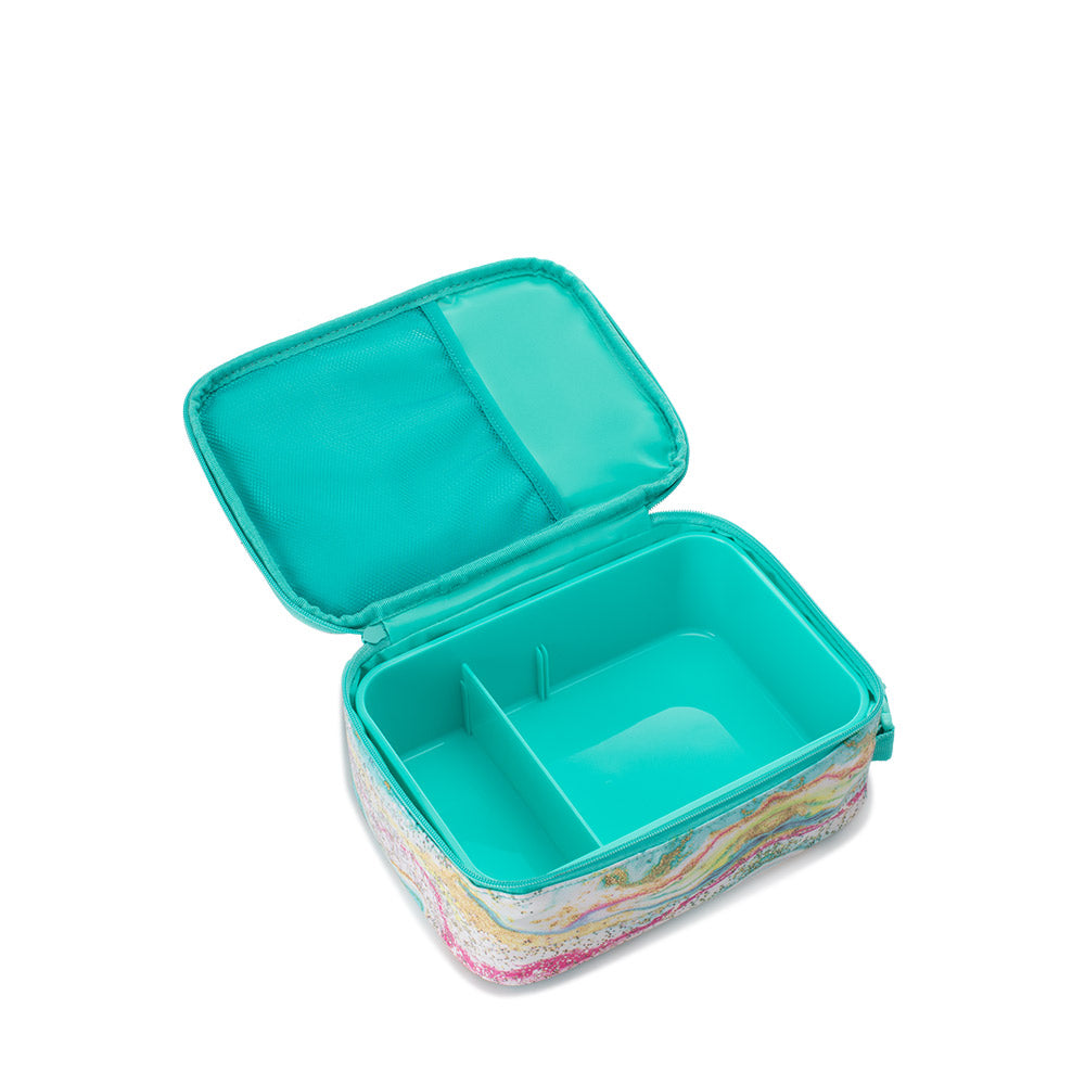 Insulated Lunch Bag for Work & School - Leakproof Wanderlust Boxxi Lunch Tote for Adults & Kids - Perfect for Office, Picnics & Travel