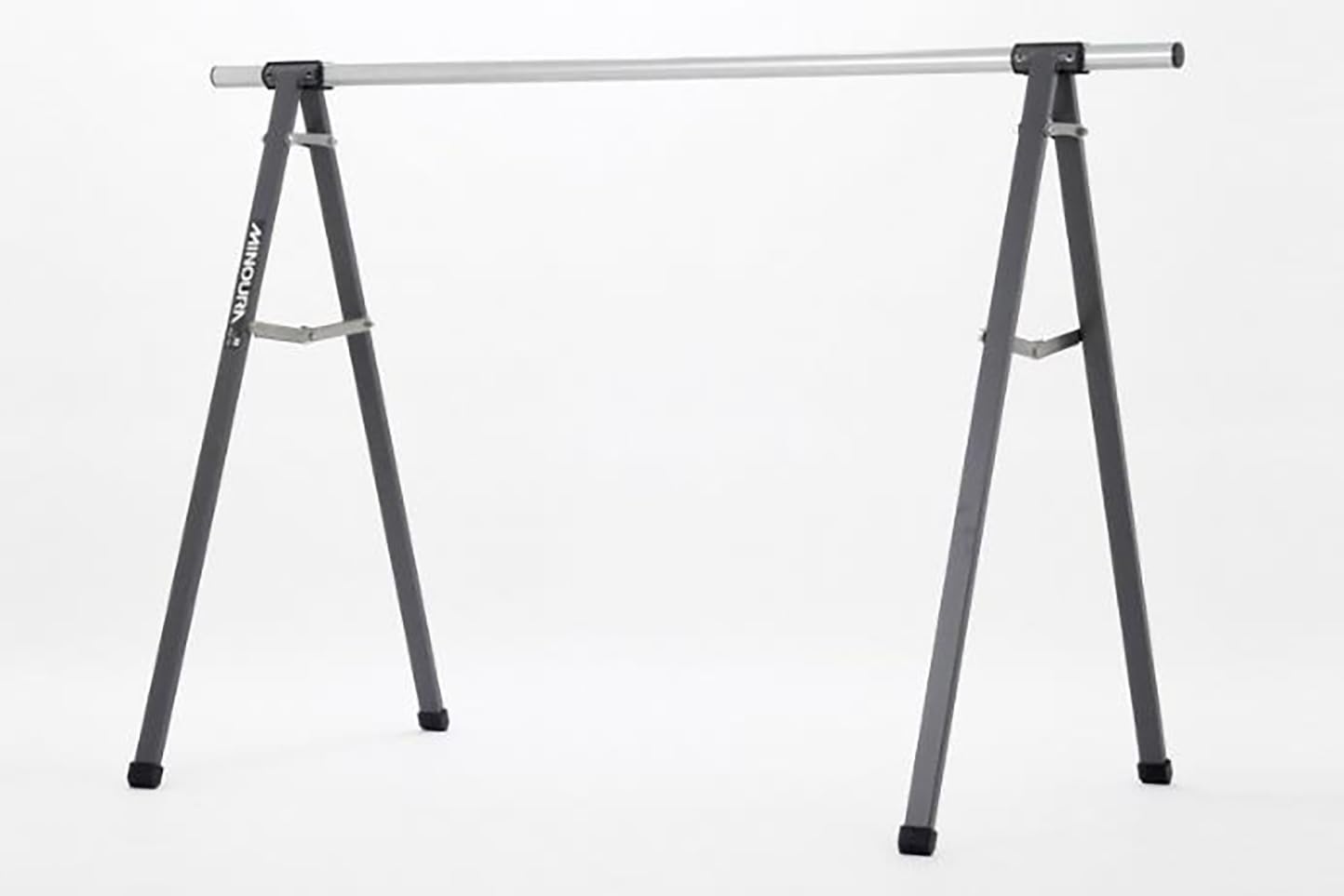 Minoura Level-170HS 5-Bike Bicycle Storage Stand - Silver/Black | Heavy Duty Bike Rack for Garage, Shed, or Outdoor Use | Space-Saving Bike Organizer for Cycling Enthusiasts