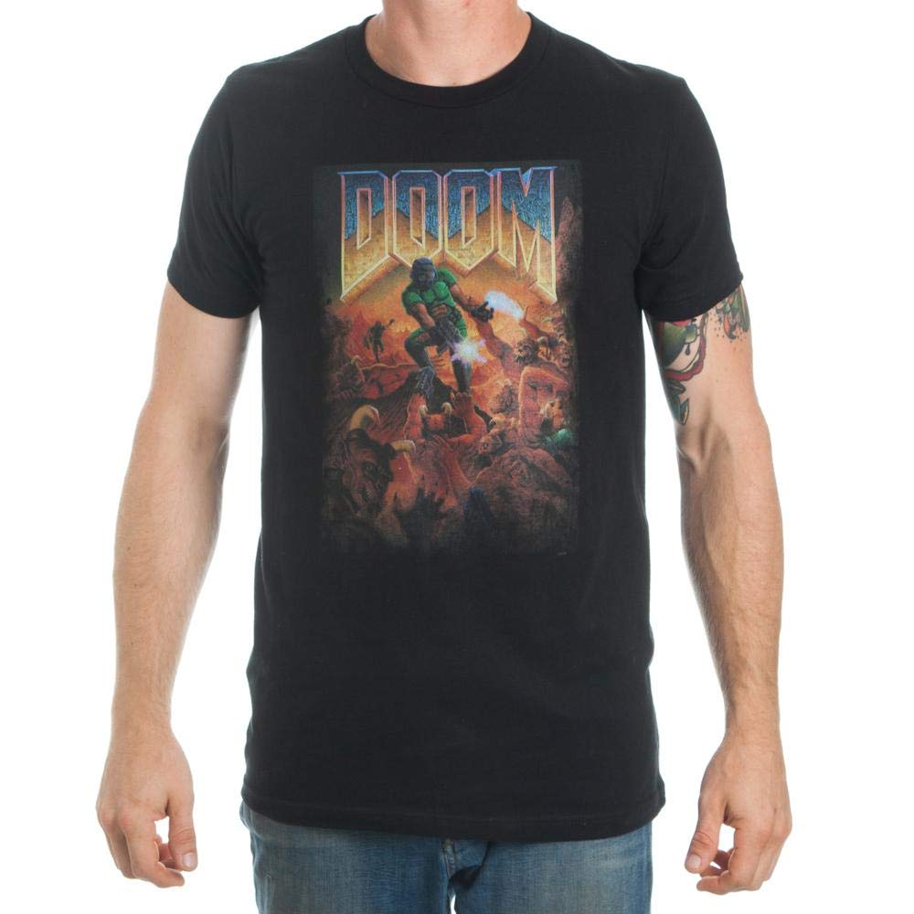 Bioworld Men's Graphic T-Shirt - Comfortable Cotton Tee for Casual Wear, Street Style & Everyday Outfits