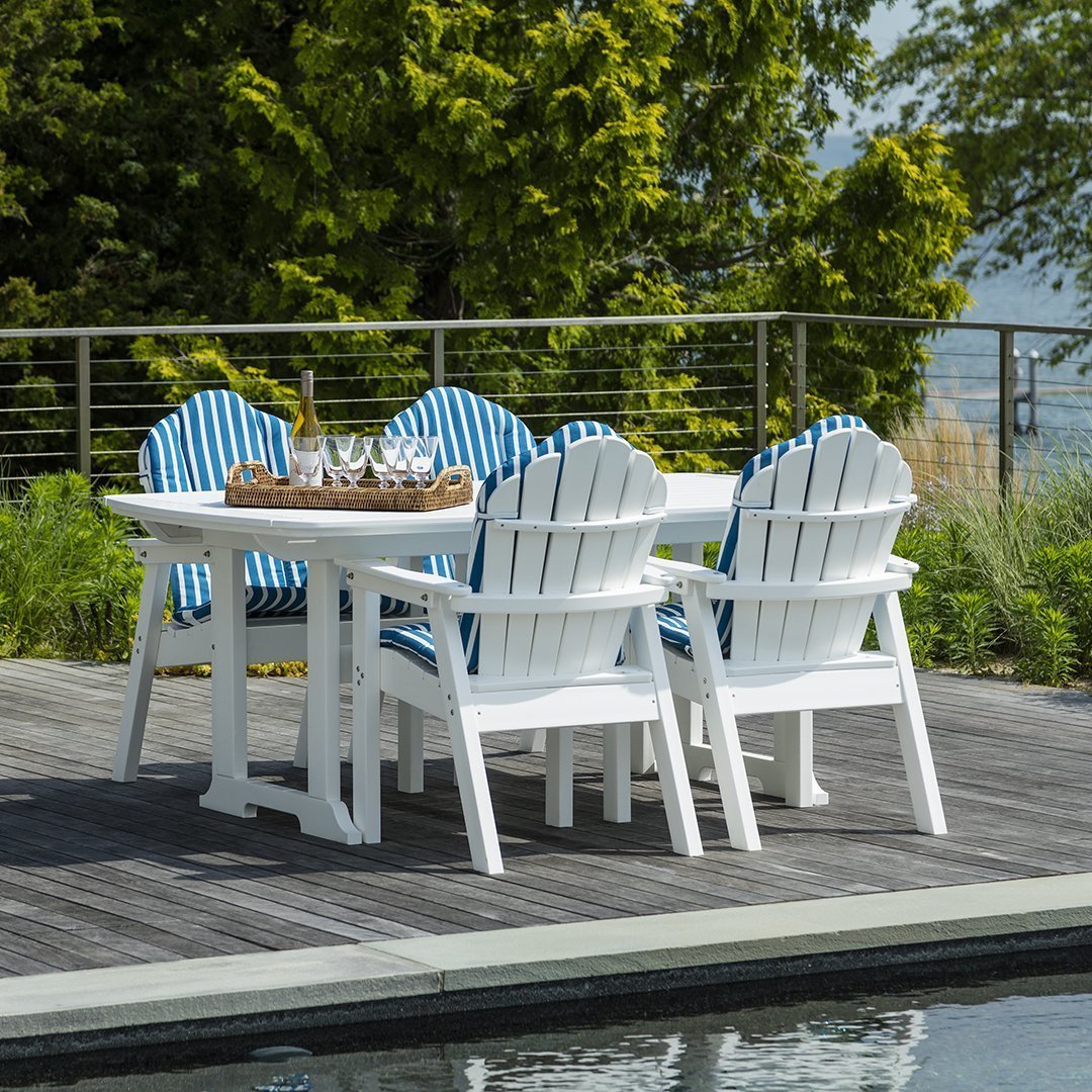 Premium Adirondack Chair Cushions - Classic Bar, Balcony & Dining Outdoor Furniture Cushions - Waterproof & Comfortable for Patio, Deck, and Garden Use
