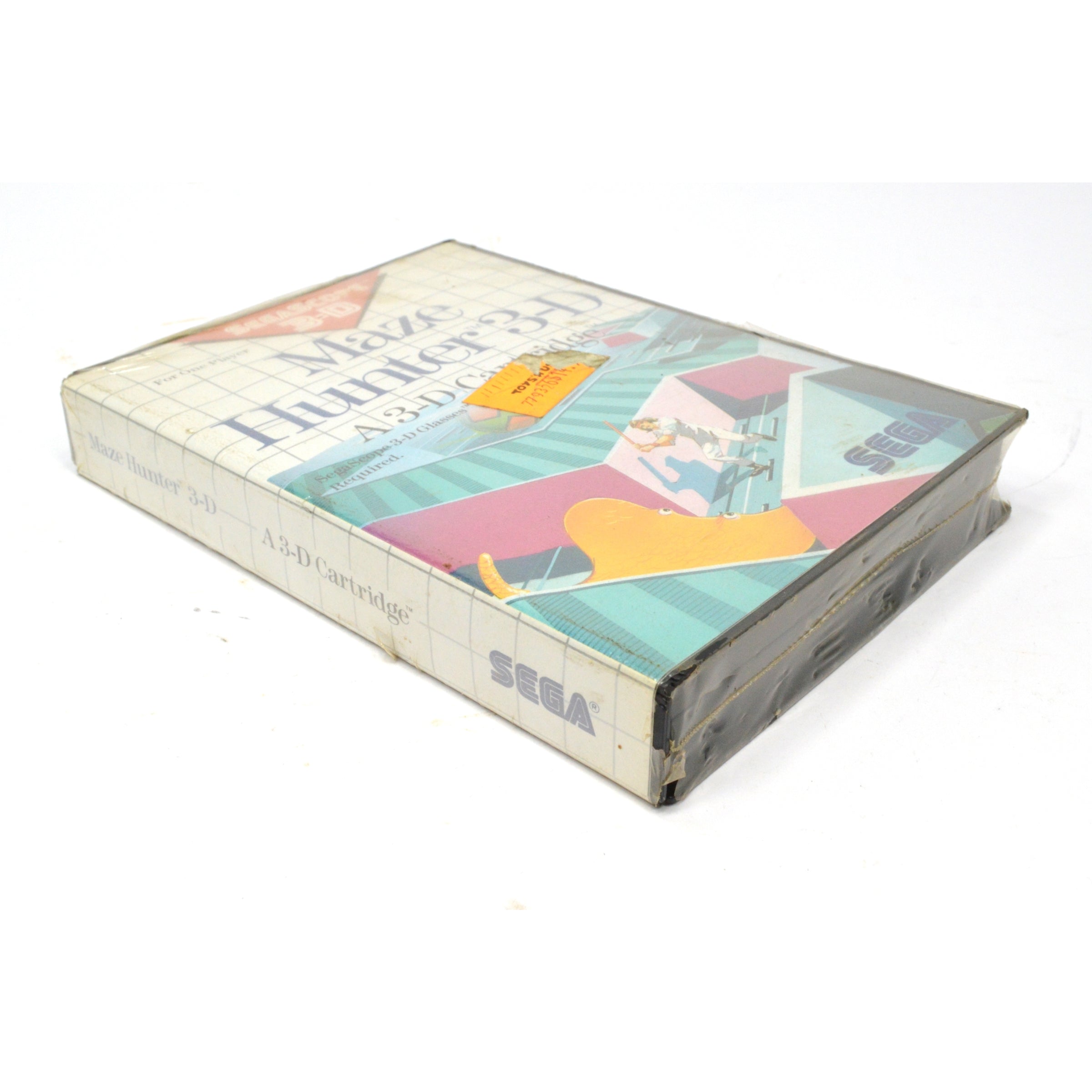 Vintage SEGA Master System Maze Hunter 3D SMS SegaScope Sealed Video Game (1988) - Perfect for Retro Gaming Collectors & Classic Console Enthusiasts