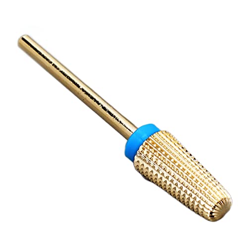 Professional Nail Polishing Bit for Gel Removal - Safe & Ergonomic Rhinestone Drill Bit for Nail Salons (Gold) | Perfect for Manicures, Pedicures & Nail Art Designs