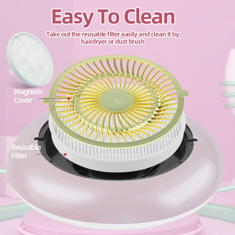 45W Nail Dust Collector - Model JMD 803 | Professional Nail Salon Dust Extractor for Manicure & Pedicure | Compact & Quiet Nail Art Dust Removal System