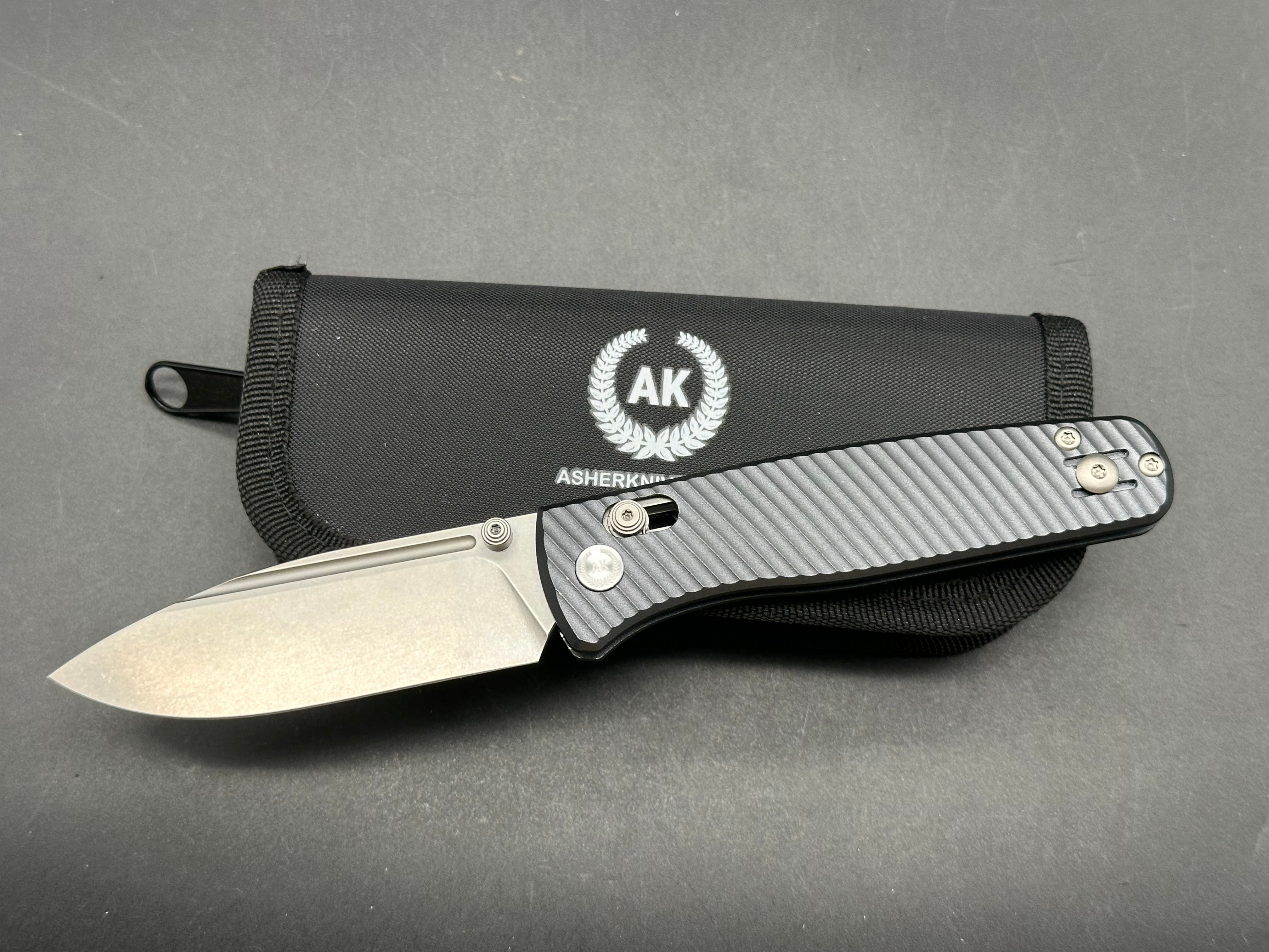 Asher Nomad Folding Knife - 3.2