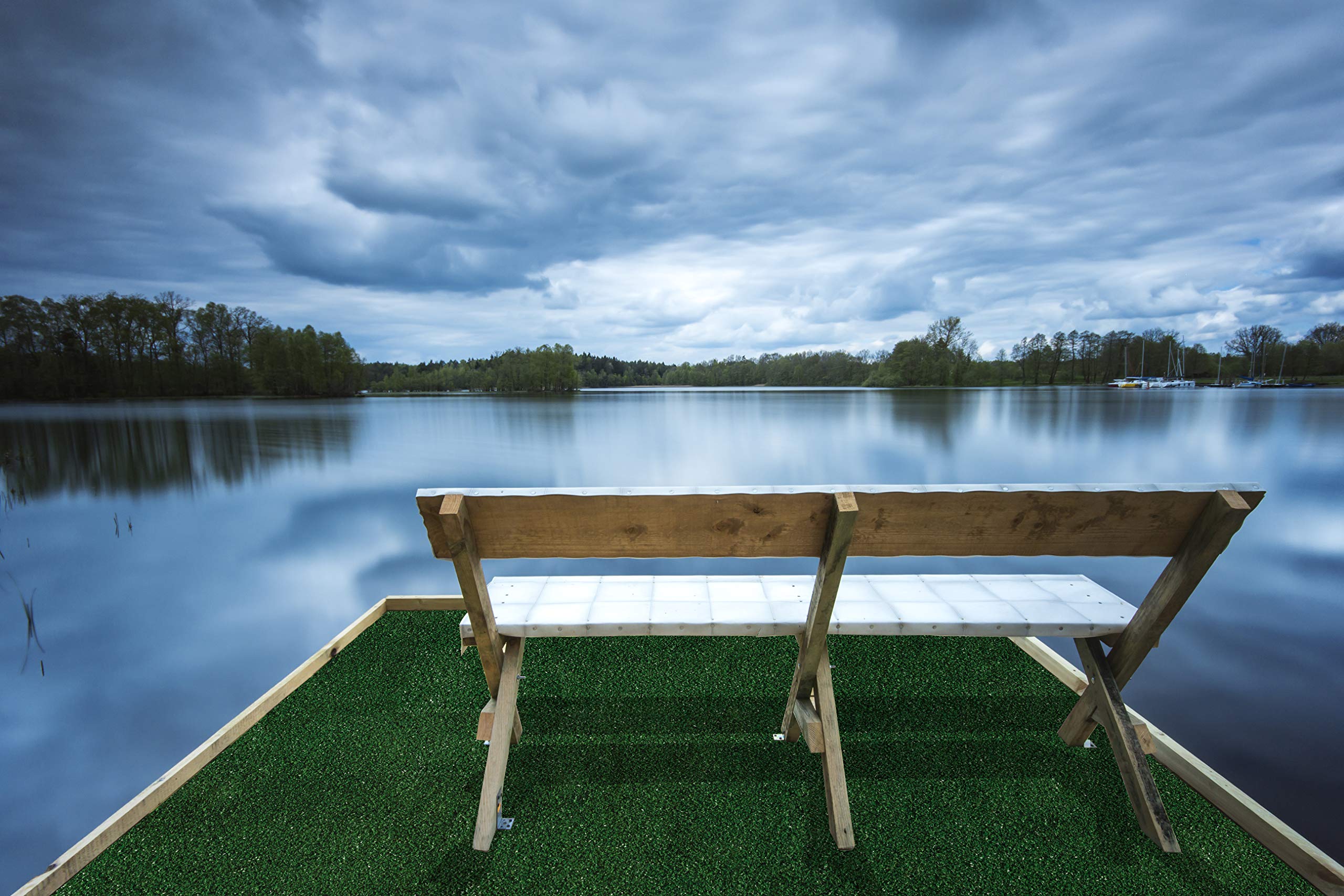 Premium 10' x 12' Artificial Grass Carpet - 5/16