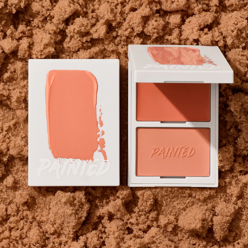 James Charles Painted Rubor Duo - Cream & Powder Blush Set for Flawless Cheek Color | Perfect for Day & Night Makeup Looks