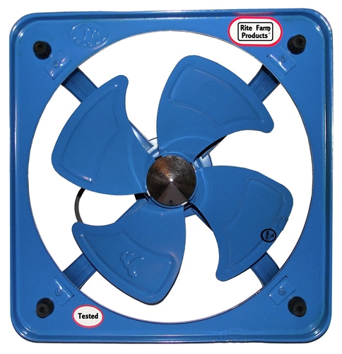 Rite Farm Pro Cabinet Incubator Fan Assembly - Replacement Main Fan for Poultry Egg Incubators - Perfect for Hatcheries, Farms & Backyard Chicken Coops