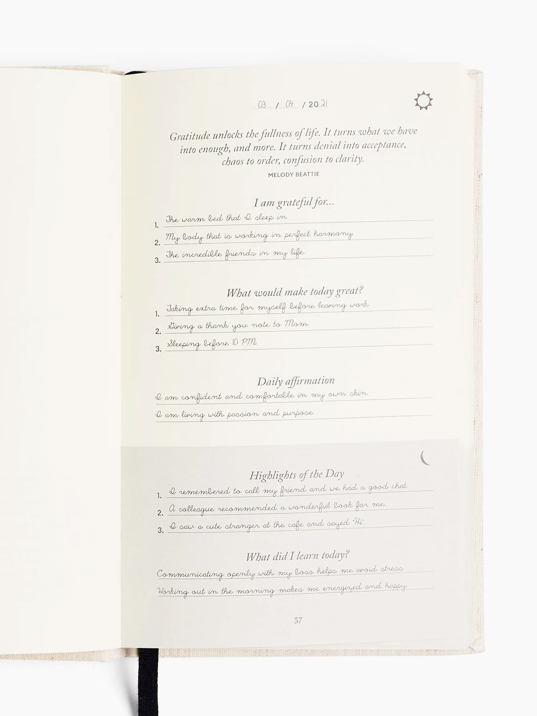 Intelligent Change Five Minute Journal - Daily Gratitude & Mindfulness Planner for Personal Growth | Perfect for Morning Routine, Self-Reflection & Goal Setting