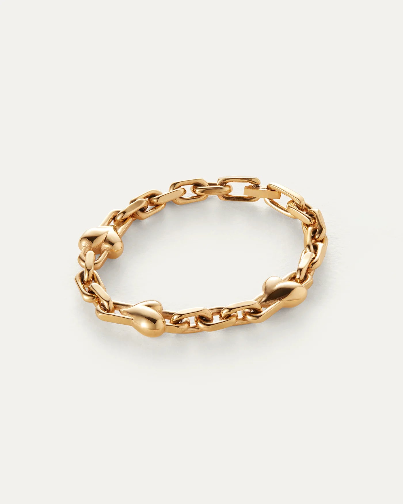 ART HEART CHAIN BRACELET - Elegant Handmade Jewelry for Women | Perfect Gift for Valentine's Day, Anniversary & Special Occasions