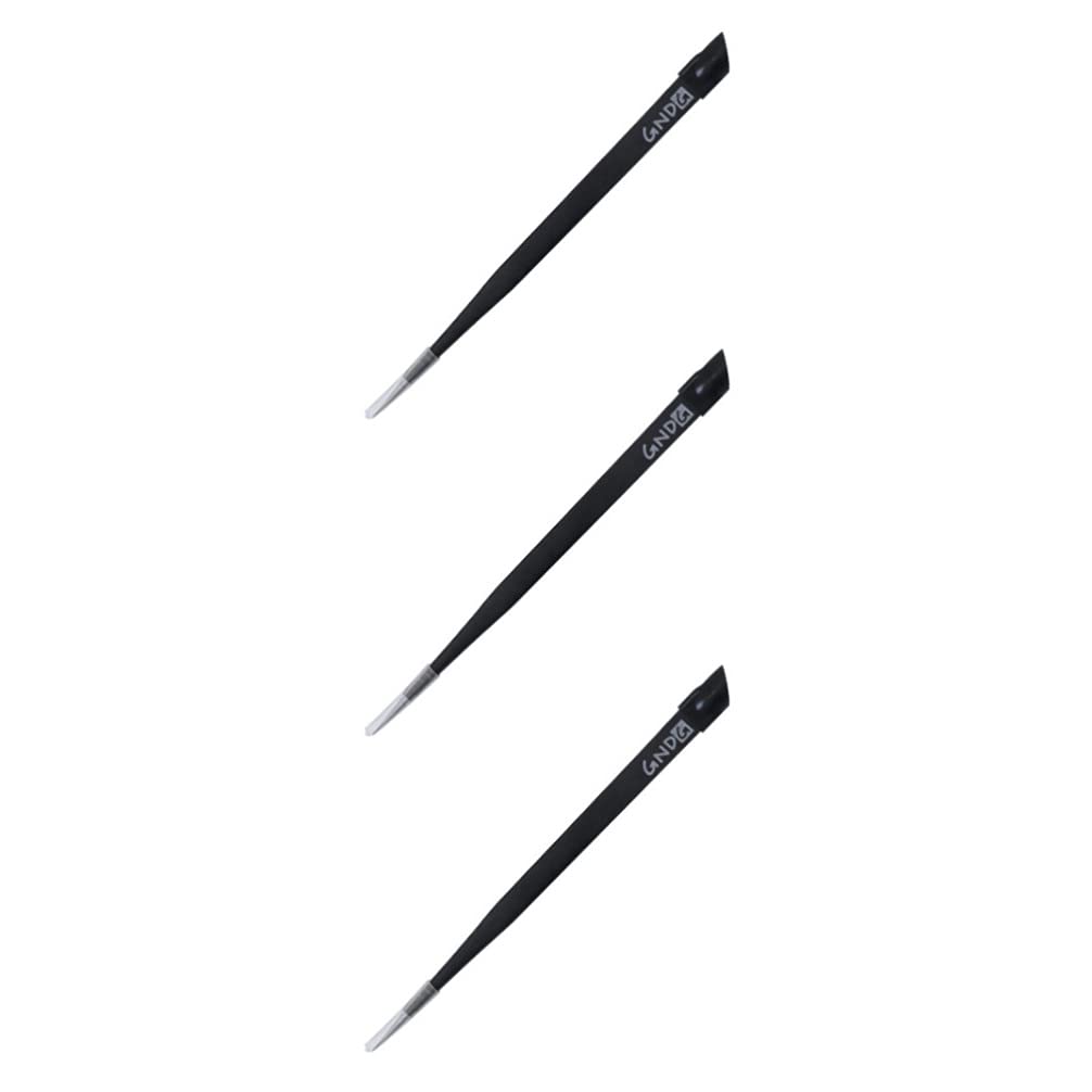 3Pcs Rhinestone Tweezers for Nails - Precision Jewel & Crystal Applicator Tool for Nail Art, Ingrown Hair, and Eyebrow Grooming - Perfect for DIY Manicures and Professional Salon Use