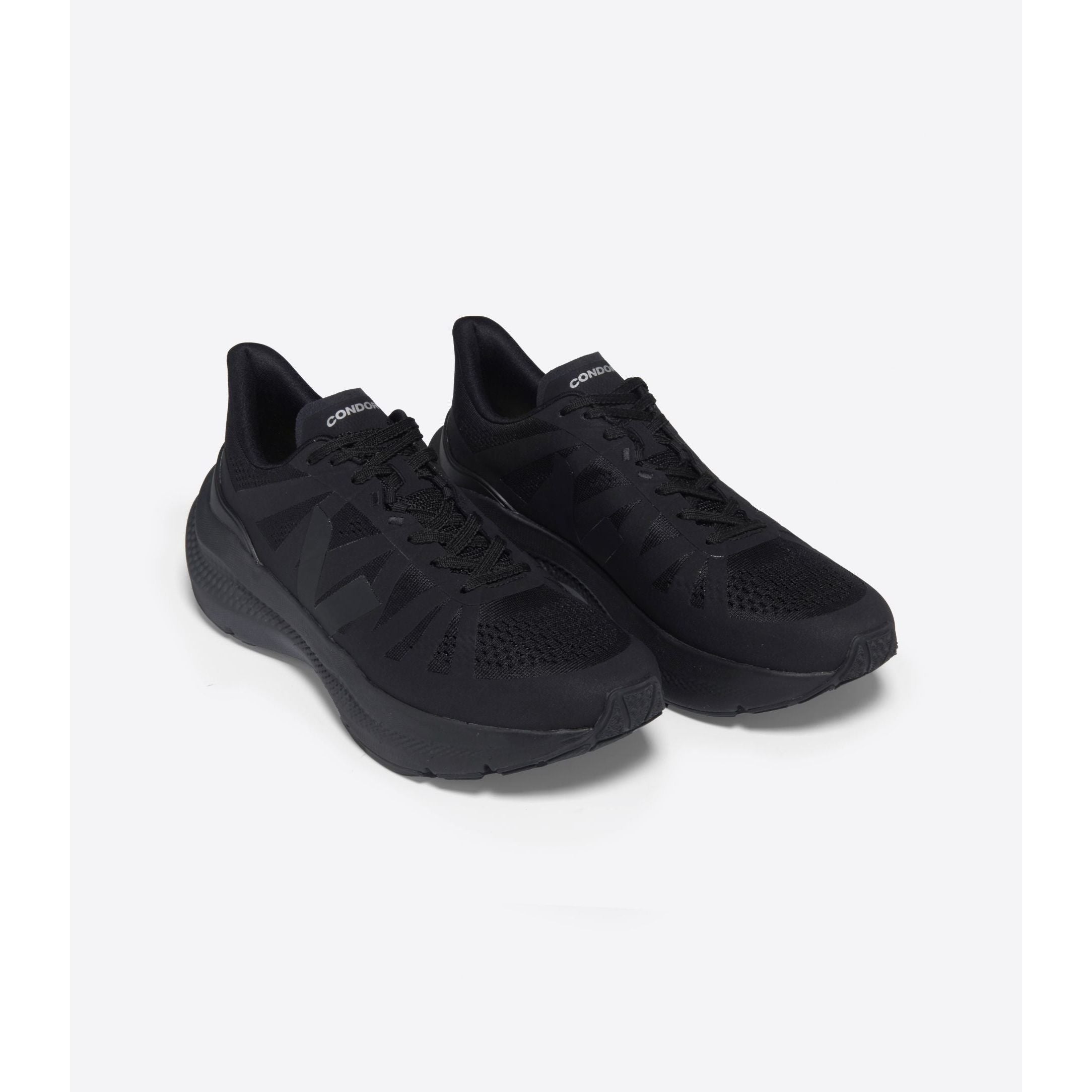 Veja Men's Condor 3 Engineered Mesh Sneakers - Black Running Shoes for Men | Lightweight Breathable Athletic Shoes for Gym, Jogging & Casual Wear