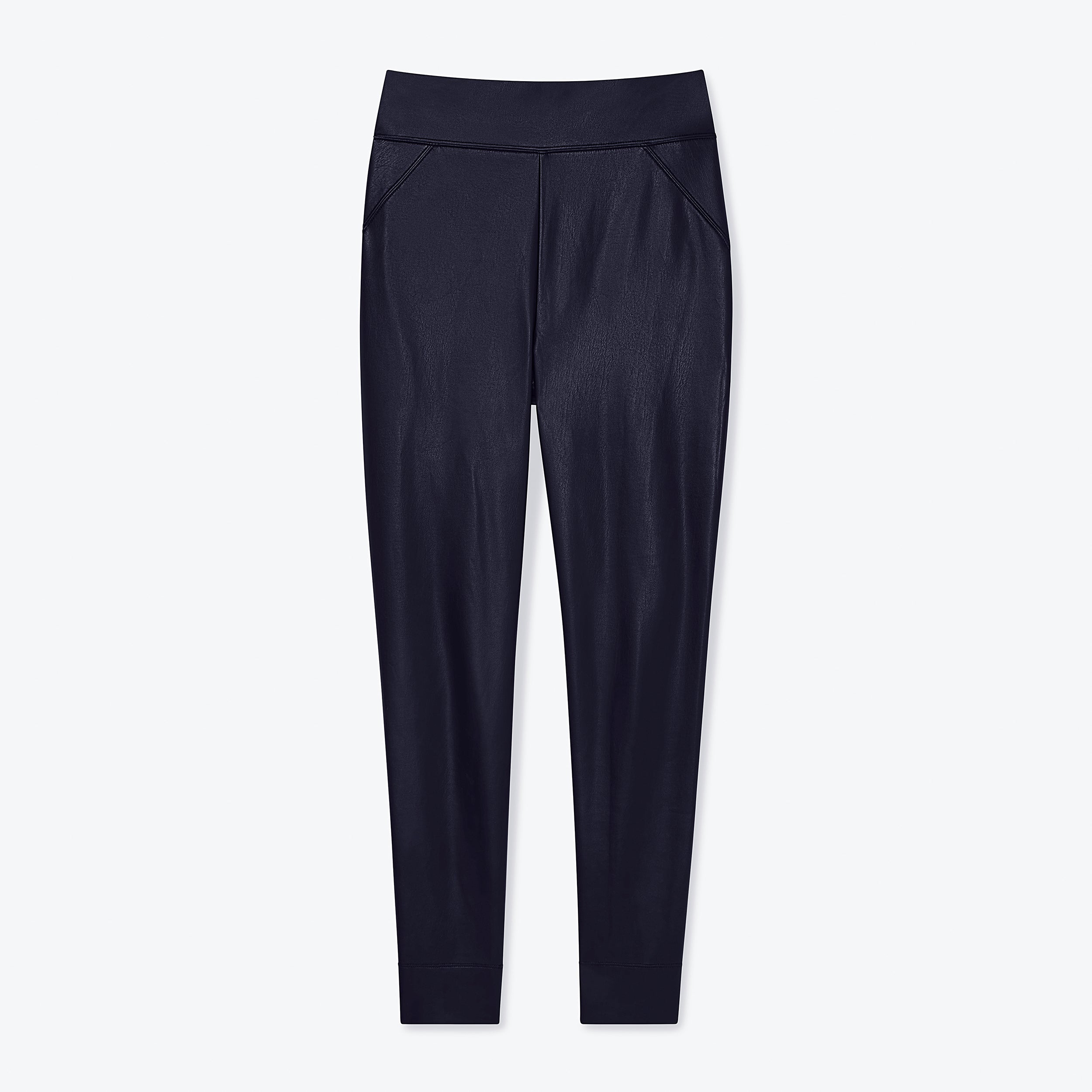 Harrington Legging Light Scuba High Waist Yoga Pants for Women - Space Blue | Comfortable Workout Leggings for Running, Gym & Lounge Wear