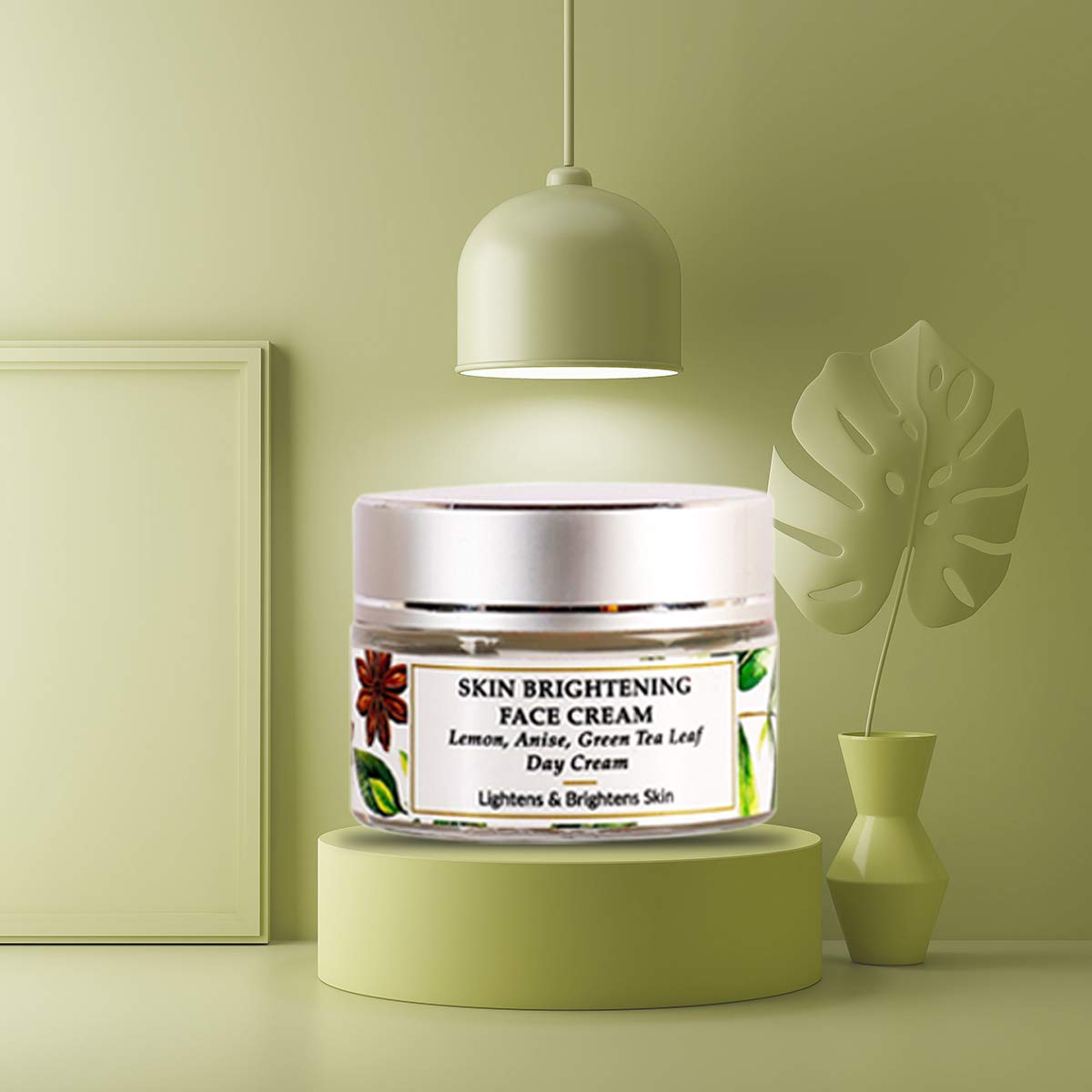 Mirah Belle Lemon Skin Brightening Face Cream - Organic & Natural Pigmentation Treatment for Dark Spots - Paraben-Free, Vegan, 50g - Perfect for Daily Glow Routine & Evening Skincare