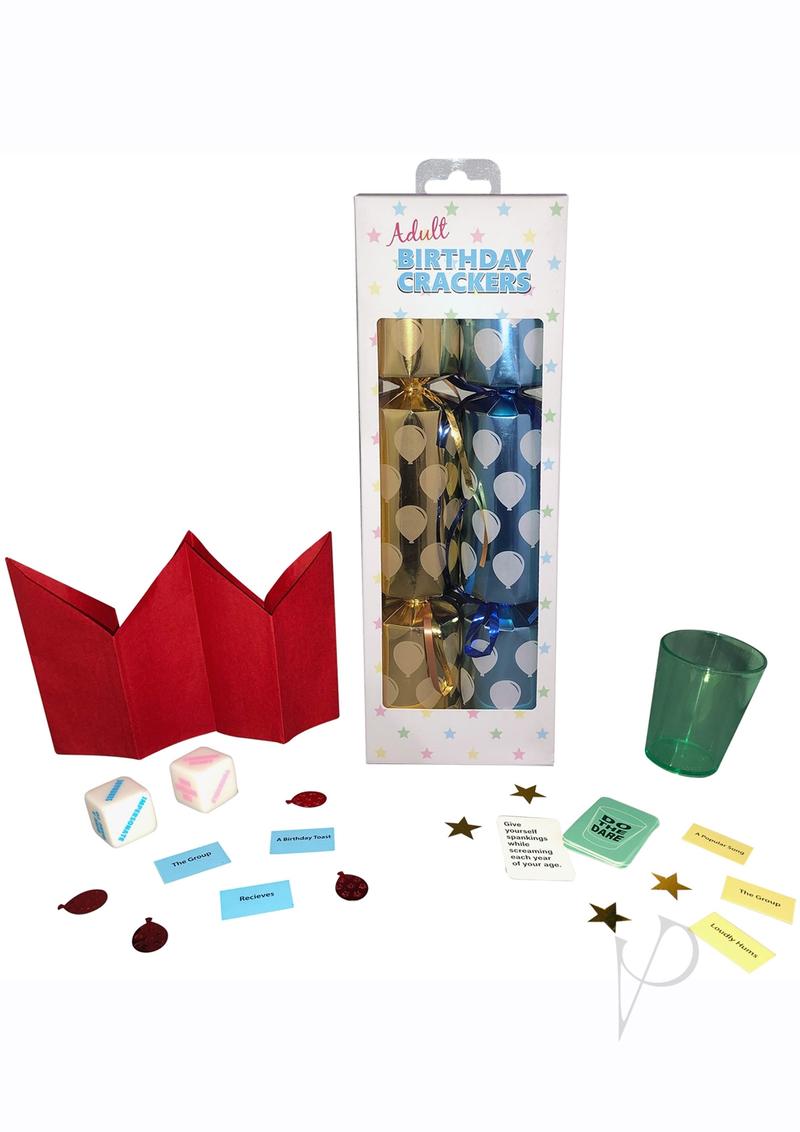 Birthday Crackers - Fun Party Poppers for Celebrations & Festive Events | Perfect for Birthdays, Weddings & New Year's Eve