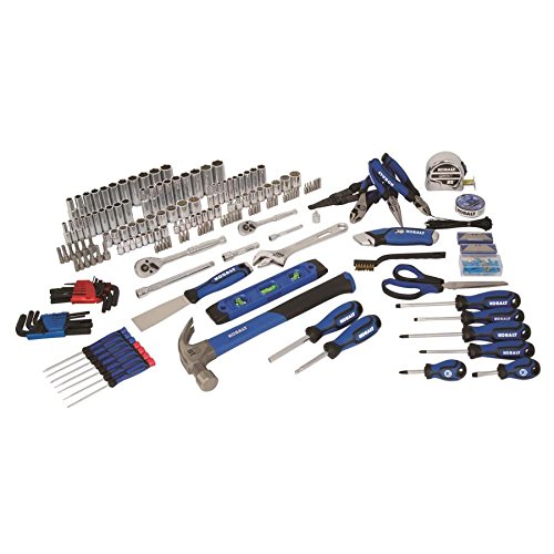 Kobalt 538864 230-Piece Household & General Purpose Tool Set - Complete Home Repair, Maintenance & DIY Project Kit for Professionals & Beginners