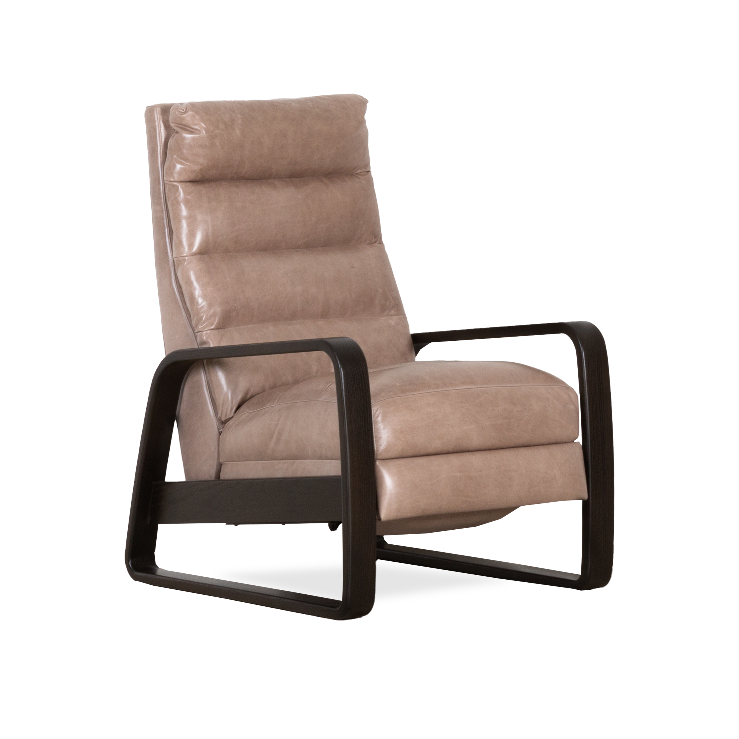 Elton Recliner Chair - Modern PU Leather Reclining Sofa with Footrest - Comfortable Living Room Furniture for Relaxing & Watching TV