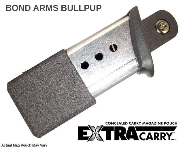 Bond Arms BullPup 9mm 7 Round Magazine Pouch - Tactical Gun Accessory for Range Shooting & Concealed Carry