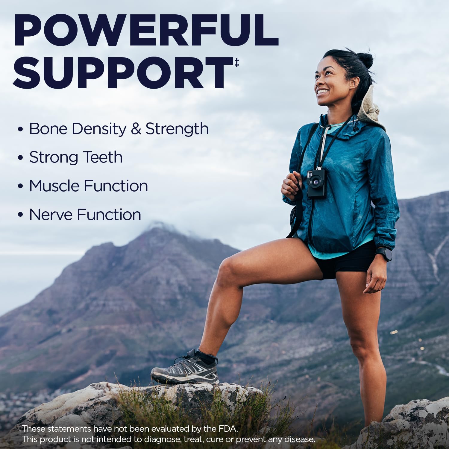 KAL Bone Meal Powder - Sterilized Edible Calcium Supplement with Phosphorus & Magnesium for Strong Bones, Teeth & Muscle Function | 16oz | Ideal for Baking, Smoothies & Daily Nutrition Boost
