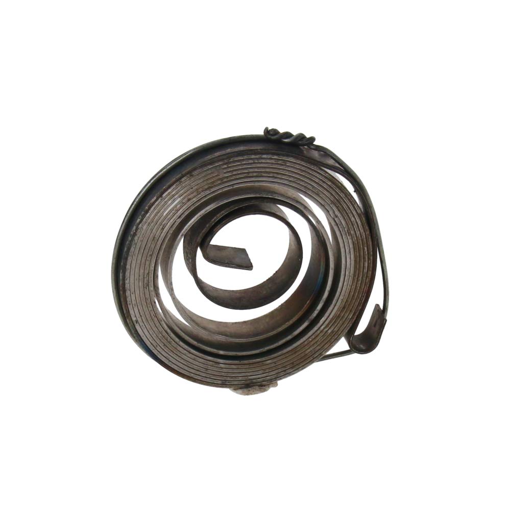 MroMax 0.65x6x980mm Drill Press Spring - Quill Feed Return Coil Spring Assembly - High Carbon Steel with Chemical Blackening Finish - Replacement Part for Drill Press Machines - Perfect for Metalworking, Woodworking & DIY Projects