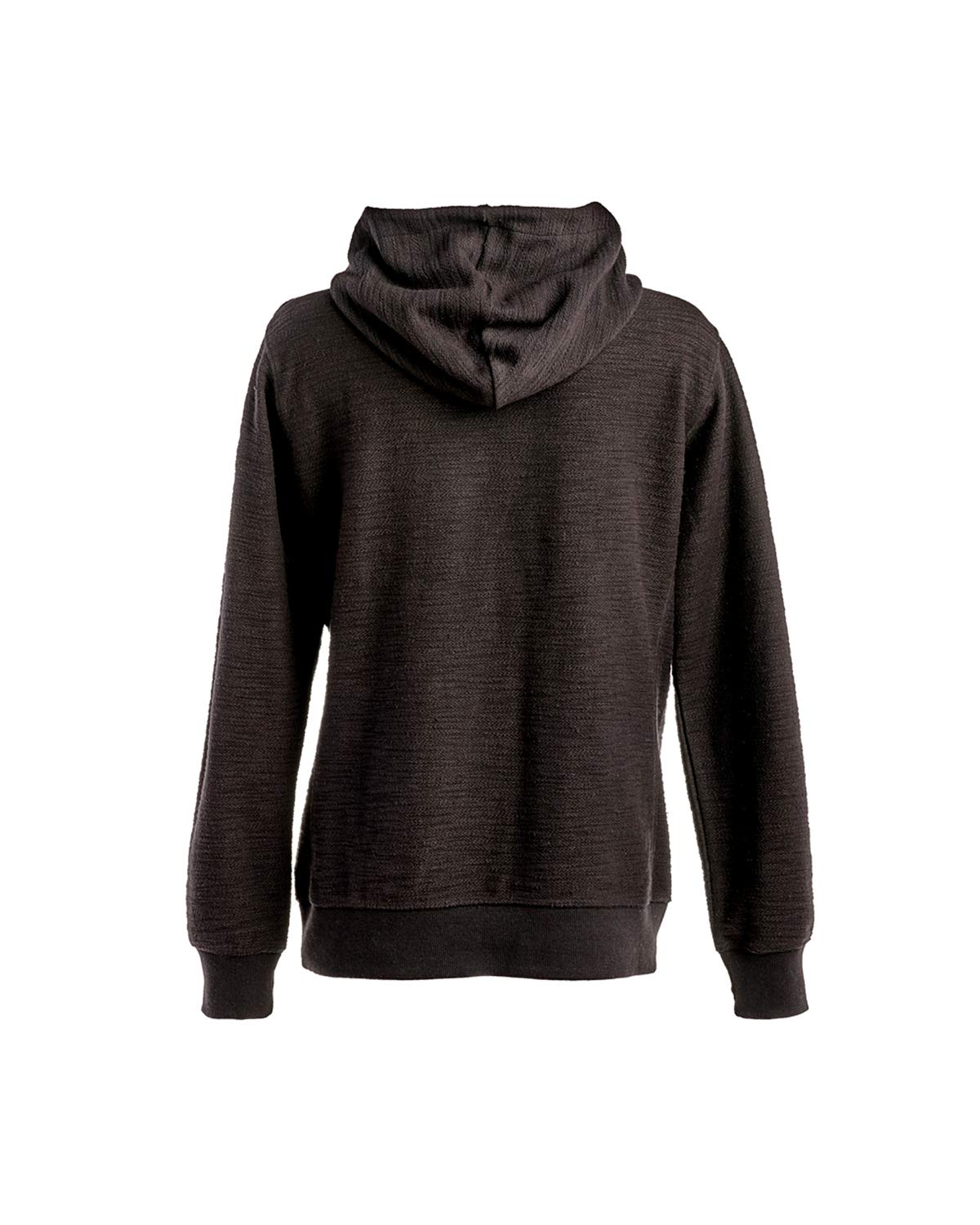 J America Women's Sport Lace Scuba Hooded Sweatshirt - Black Size M | Comfortable Athletic Pullover for Yoga, Gym & Casual Wear