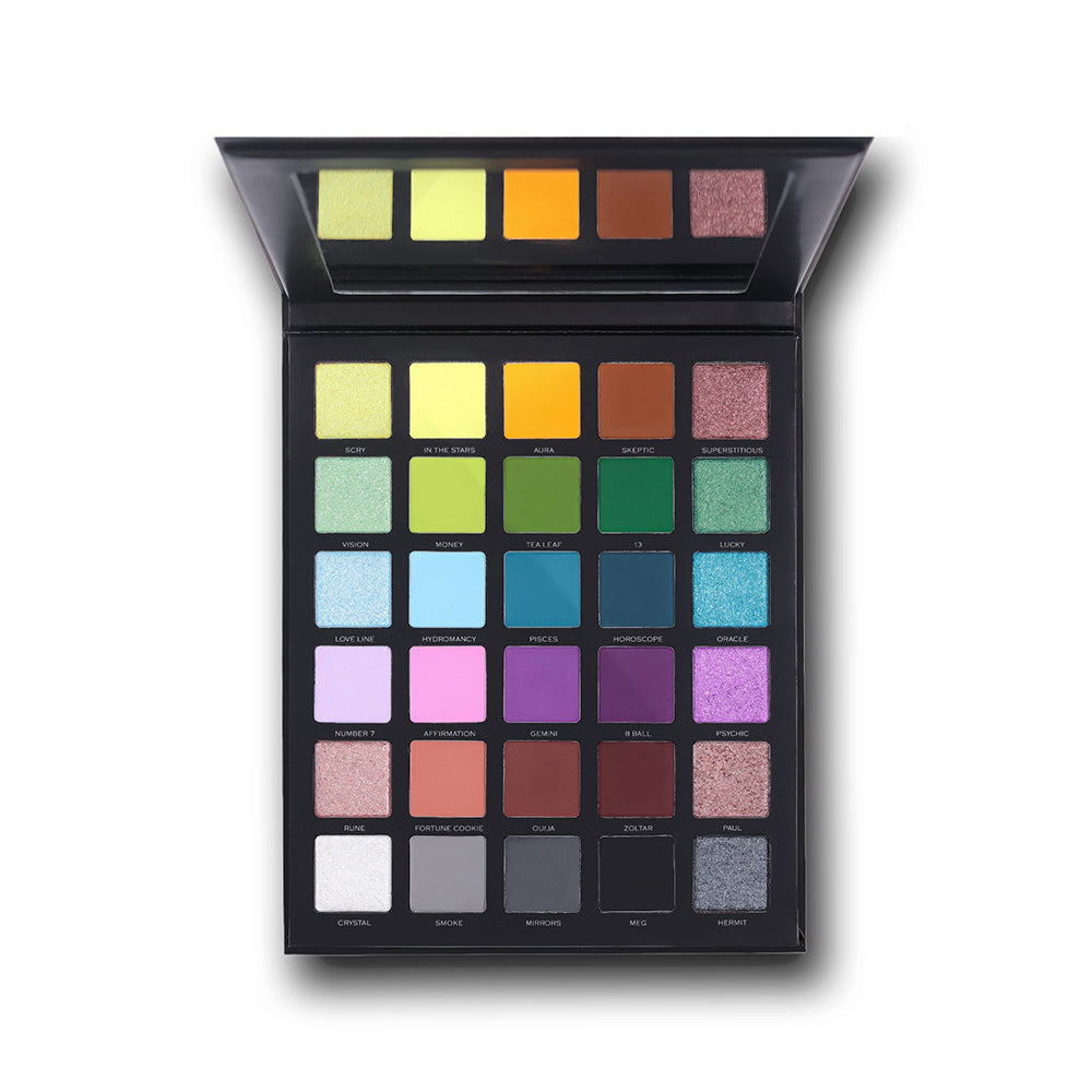 Blend Bunny Cosmetics x Robert Welsh Divination Eyeshadow Palette - 18 Highly Pigmented Matte & Shimmer Shades | Vegan & Cruelty-Free Makeup | Perfect for Professional Makeup Artists & Beauty Enthusiasts