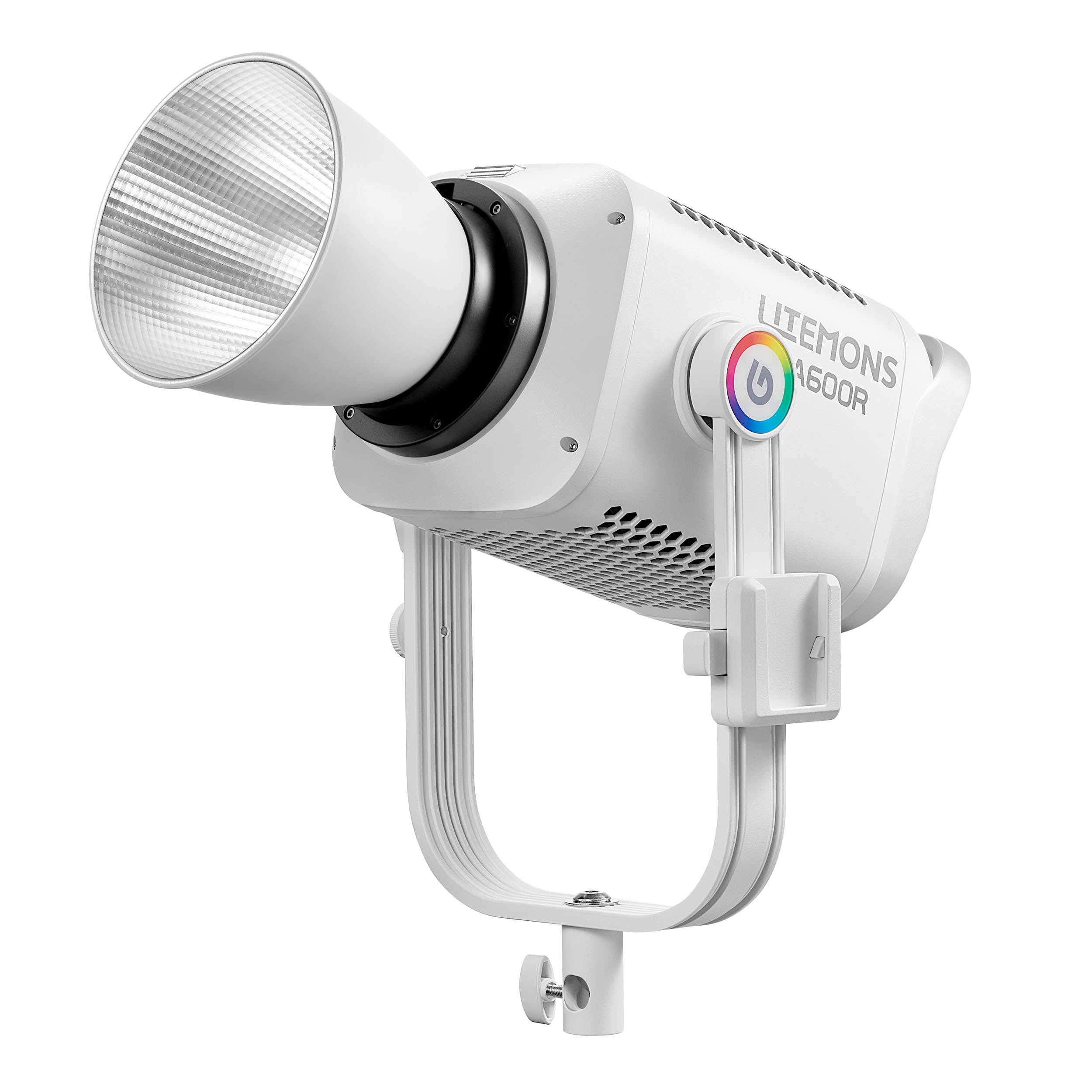 LITEMONS LA600R RGB COB LED Video Light Panel - 600W Bi-Color Dimmable Lighting for Photography, YouTube & Studio Filming - Perfect for Vlogging, Live Streaming & Portrait Photography