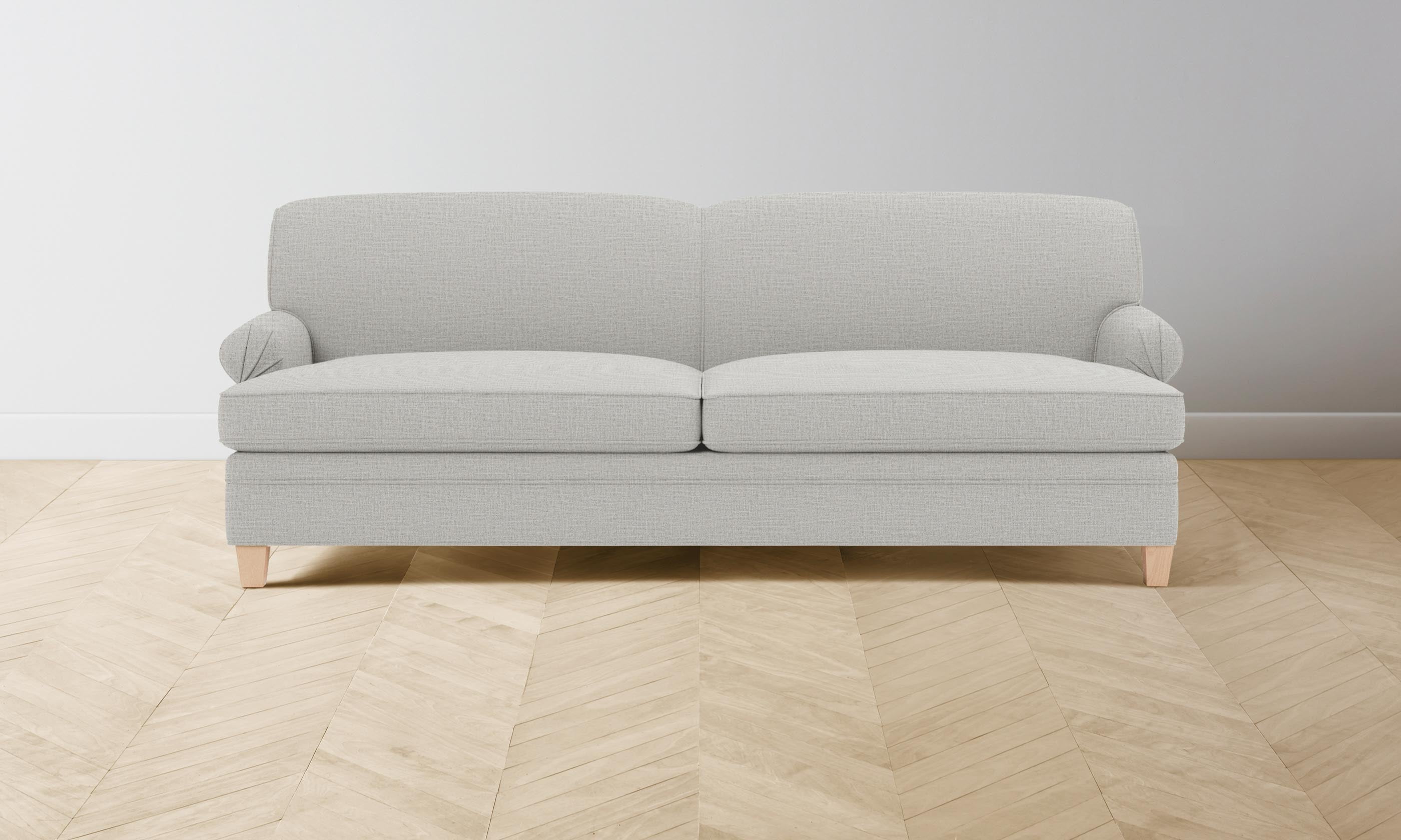 Carmine Sofa - Premium Performance Woven Chenille Fabric with Steel Frame - Perfect for Living Room, Lounge & Modern Home Decor