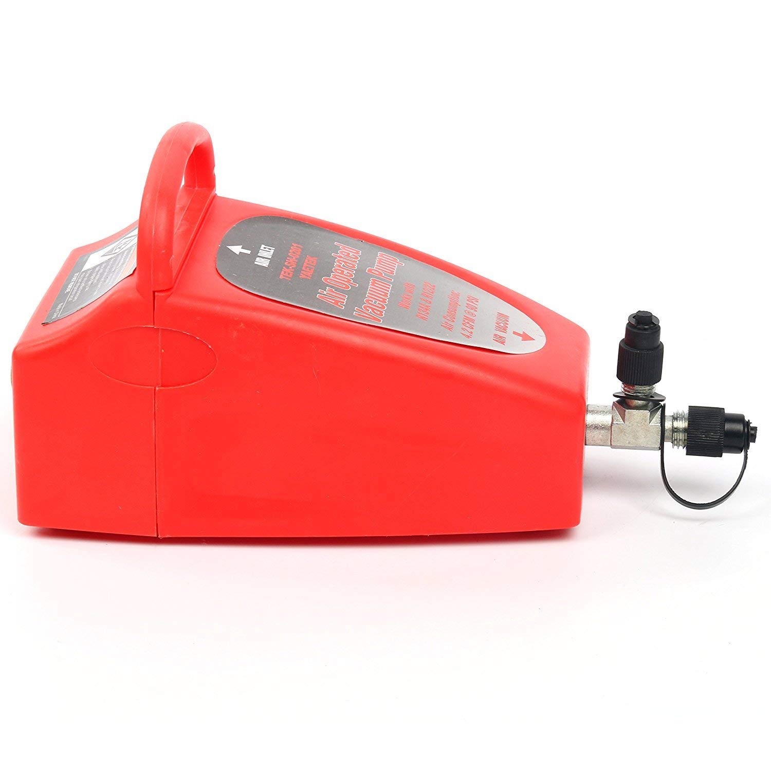 YaeTek 4.2CFM Pneumatic Vacuum Pump for Automotive A/C Air Conditioning System - Portable Air Operated Tool for HVAC Repair, Auto Shop & Refrigerant Recovery