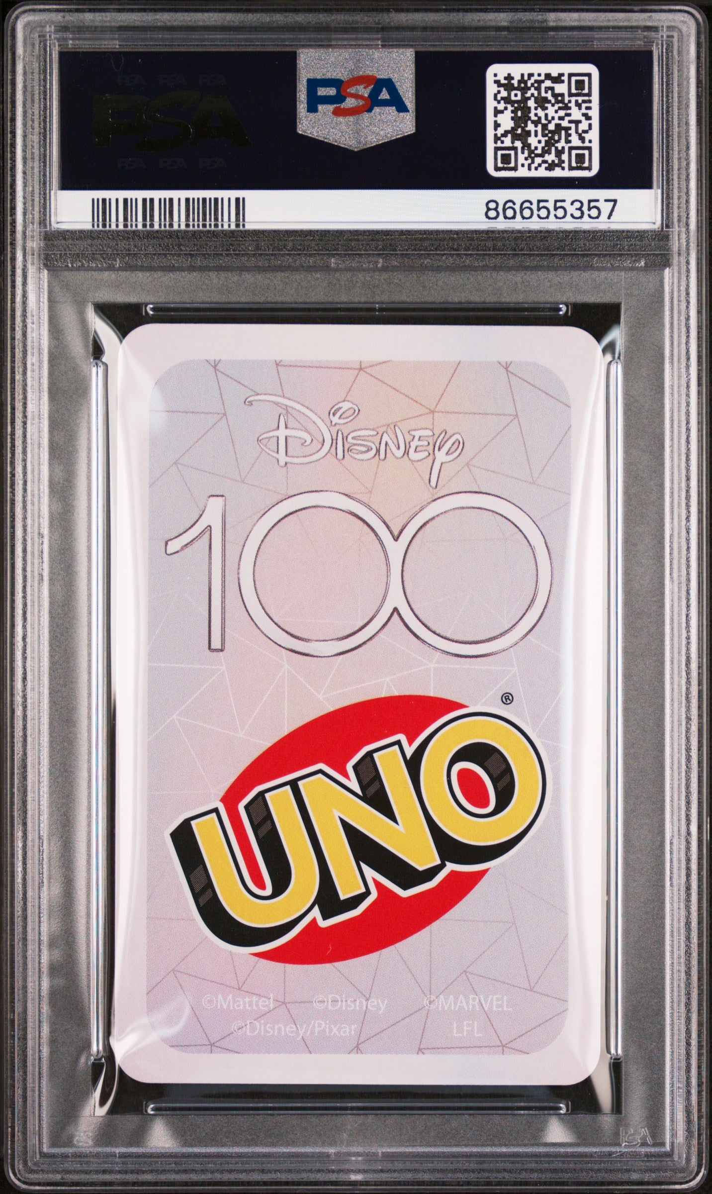 2023 UNO Disney 100th Anniversary Minnie Mouse Green Card PSA 10 Graded - Collectible Trading Card Game for Disney Fans & Card Collectors - Perfect for Gifts, Display, and Game Nights
