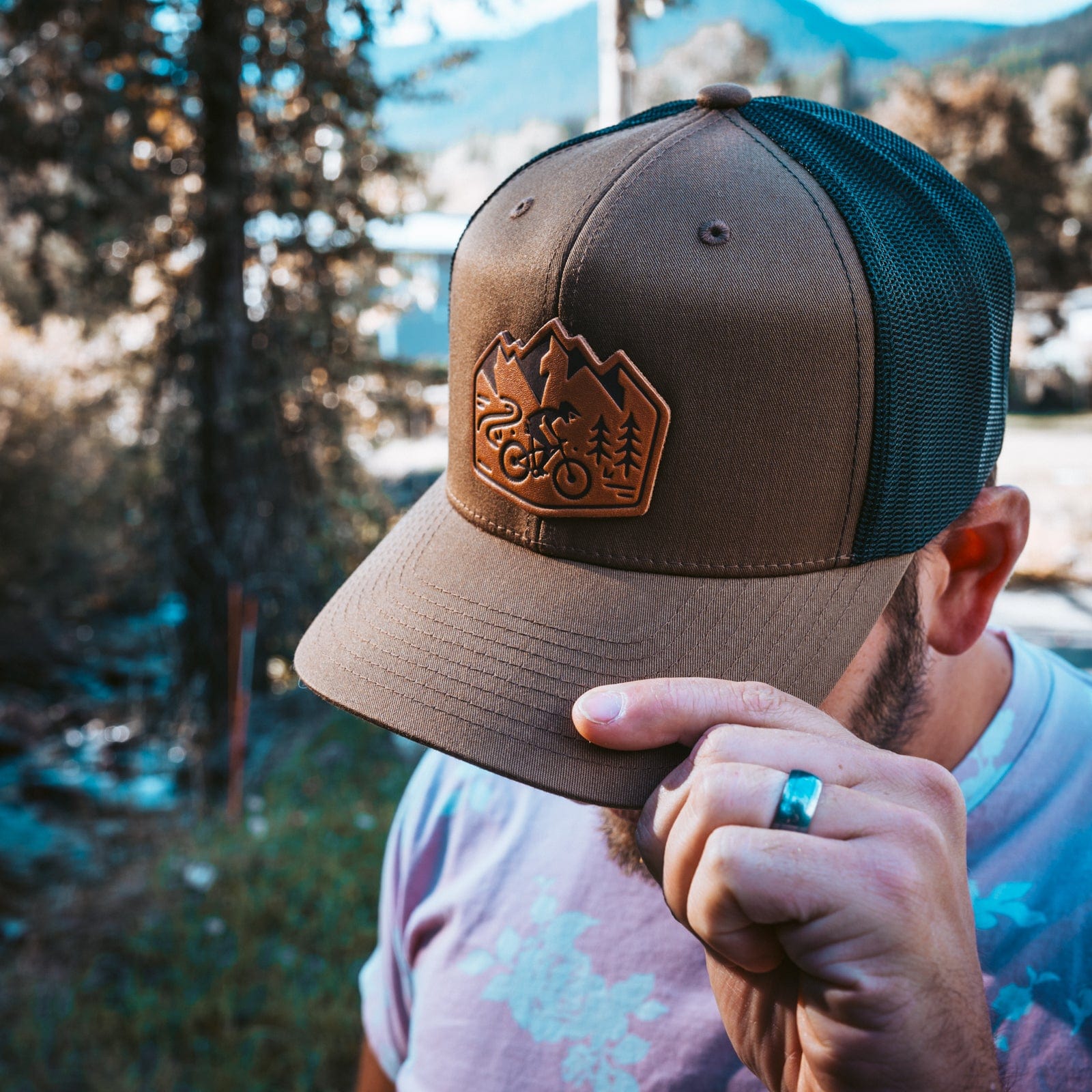 Best Trucker Hats for Mountain Biking - Breathable Mesh Back & Adjustable Snapback - Perfect for Outdoor Adventures, Cycling & Hiking