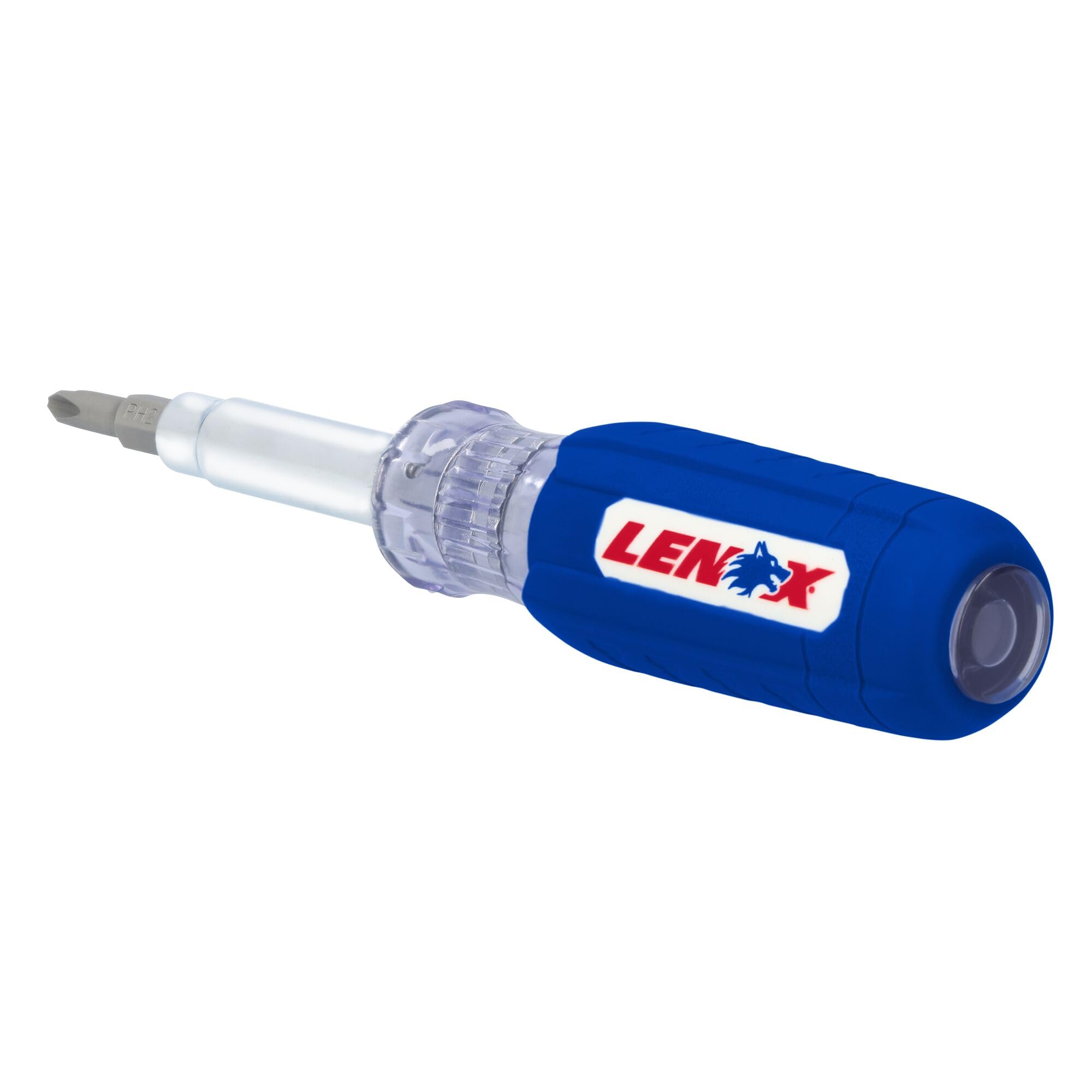 LENOX 6-in-1 Multi-Bit Screwdriver Set with Magnetic Tips - LXHT68005 | Perfect for Home Repairs, DIY Projects & Professional Use