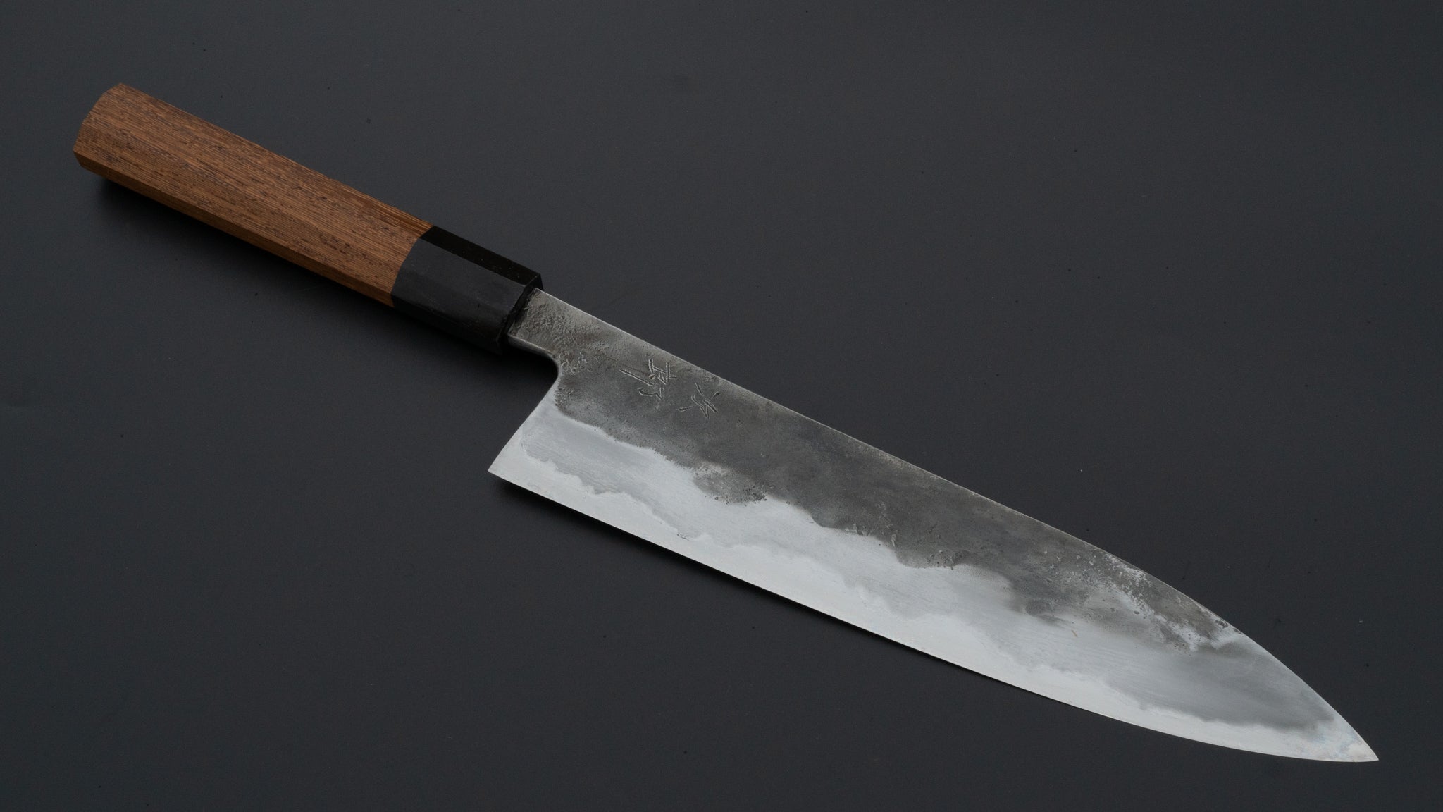 Premium Jiro Tsuchime Wa Gyuto 240mm Japanese Chef Knife with Tagayasan Handle - Perfect for Sushi, Meat Cutting & Professional Kitchen Use