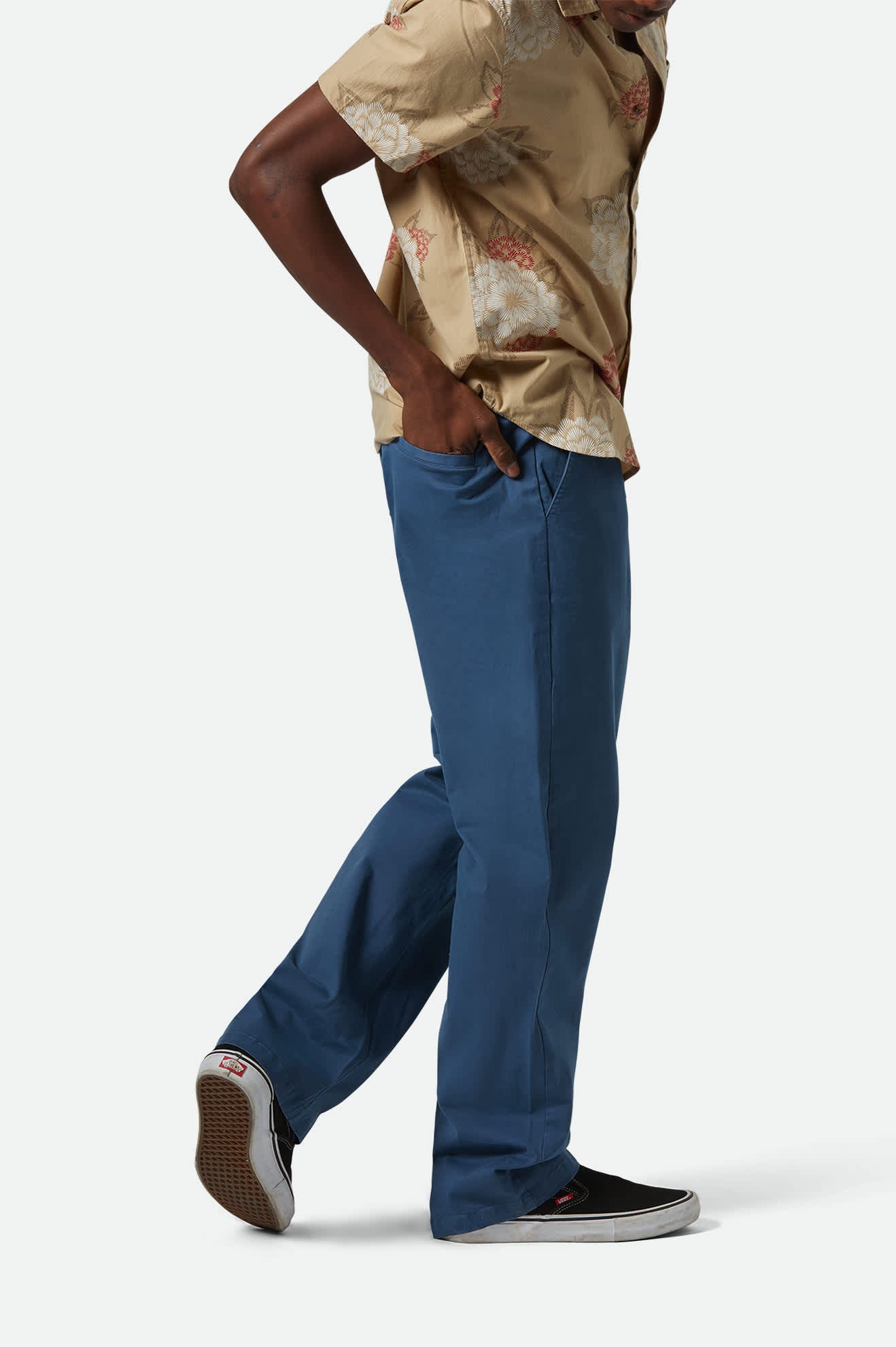Broadway Relaxed Waist Stretch Denim Pants for Women - Washed Blue Jeans, Comfortable & Stylish for Casual Wear, Work & Everyday Outfits