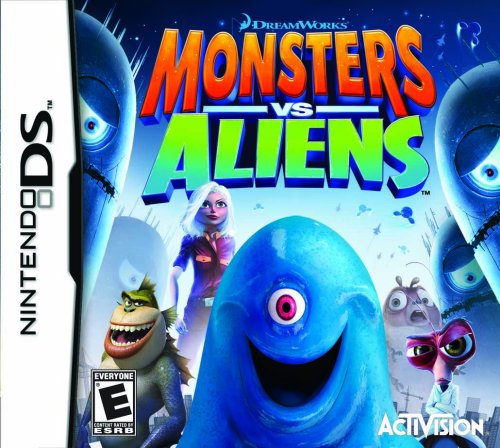Monsters Vs. Aliens - Nintendo DS Game | Action-Adventure for Kids & Teens | Perfect for Travel & Family Game Nights