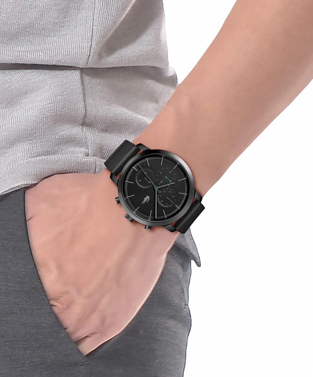 Lacoste Replay Men's Quartz Multifunction Watch - Waterproof, Stainless Steel, Date Display - Perfect for Business, Casual & Outdoor Activities