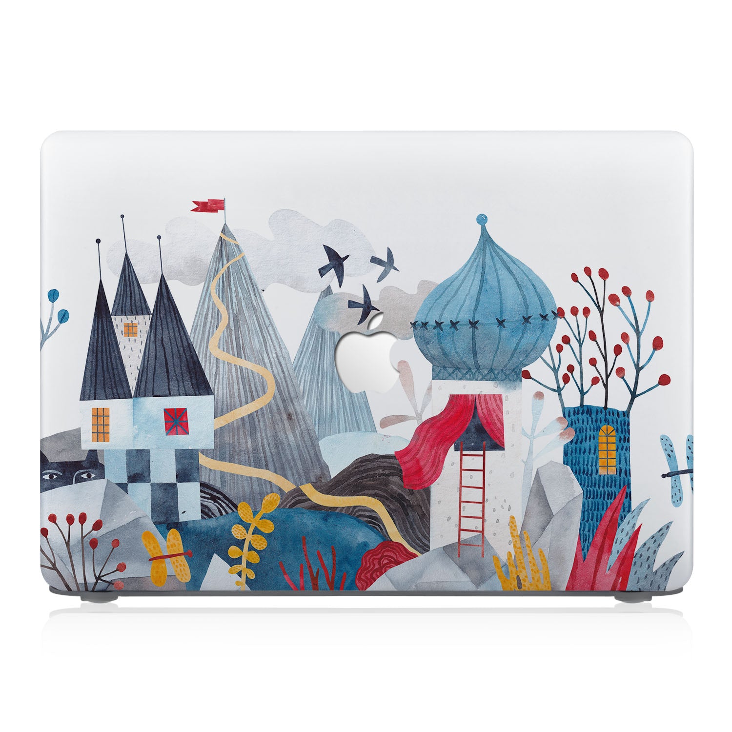 Fairy Tale Design MacBook Case - Slim Protective Cover for MacBook Air/Pro - Perfect for Work, Travel & School