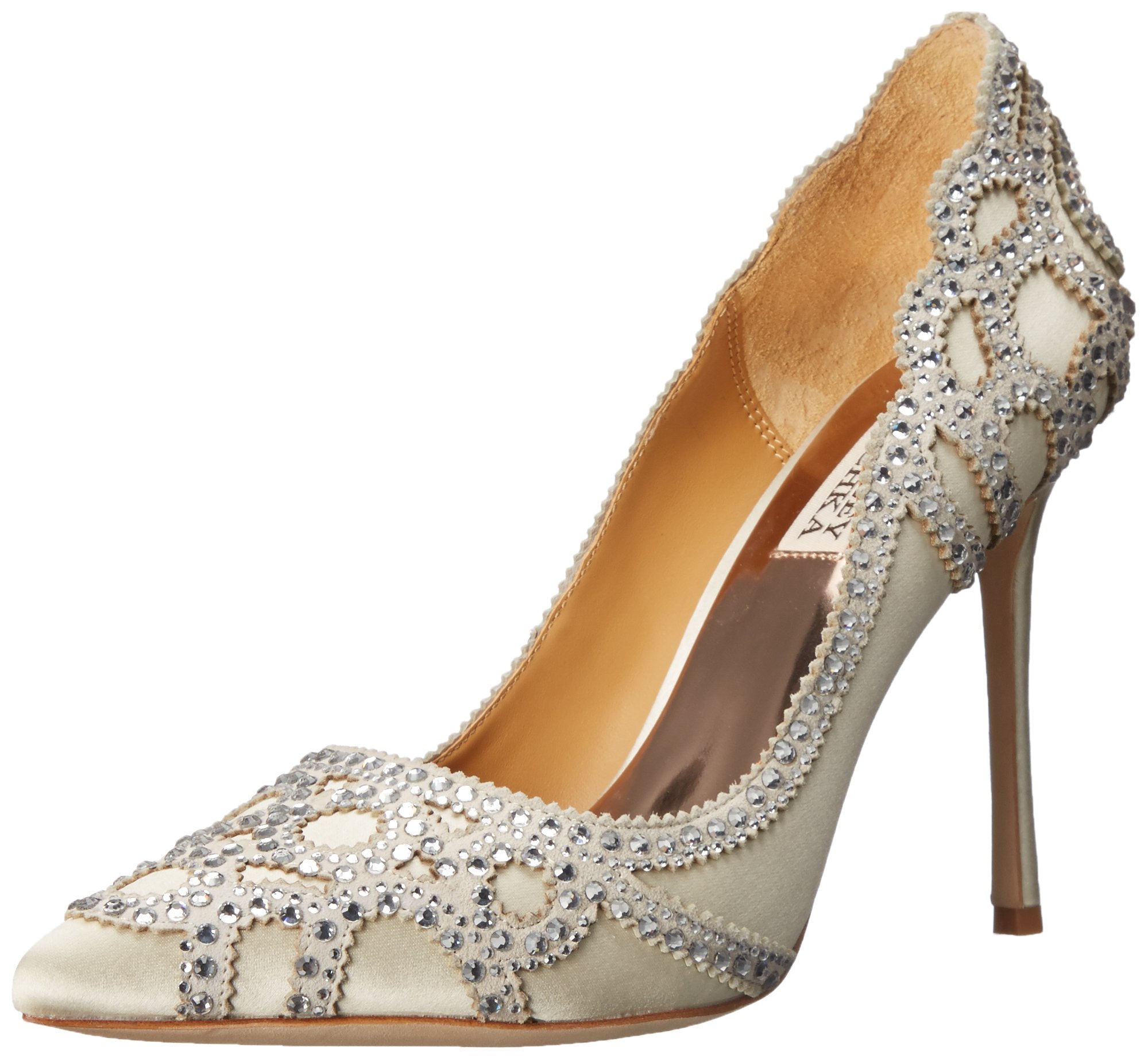 Badgley Mischka Women's Rouge Dress Pump - Elegant High Heel Shoes for Weddings, Parties & Formal Events | Comfortable & Stylish Women's Fashion Heels