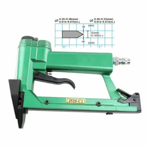 Best Pneumatic Staples Nail Gun - Heavy Duty Air Stapler for Photo Frames, Woodworking & DIY Projects | Perfect for Picture Frame Assembly & Home Improvement