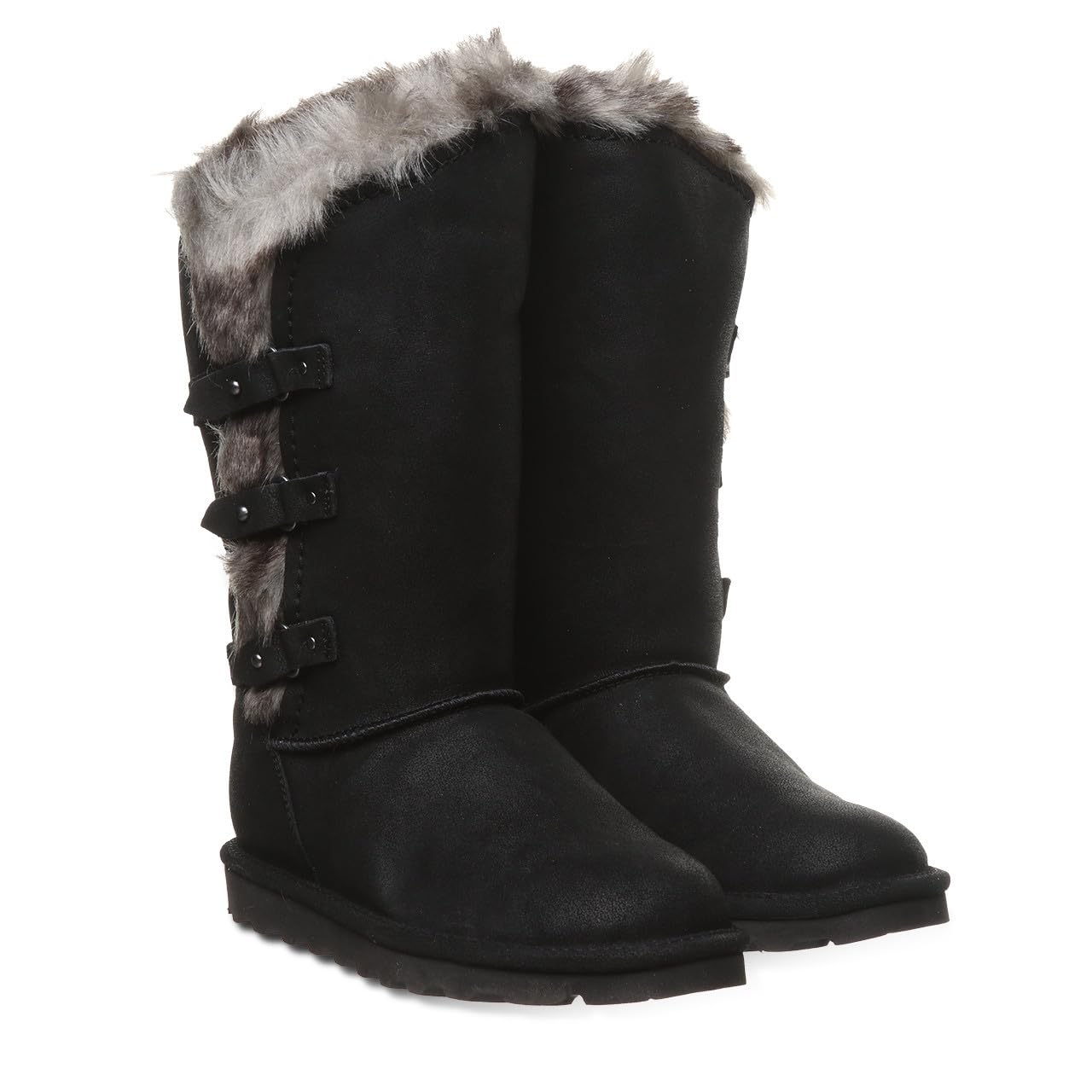 BEARPAW Women's Emery Slip-On Winter Boots - Classic Suede, Multiple Colors, Comfortable & Warm - Perfect for Casual Outings, Snow Days & Cozy Indoor Wear