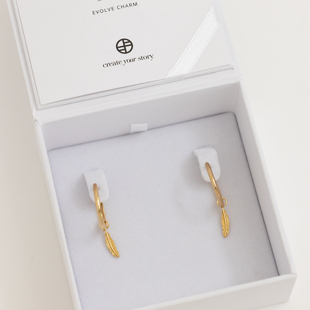 Evolve Plain Hoops - Classic Minimalist Gold/Silver Hoop Earrings for Women - Perfect for Everyday Wear, Office & Casual Outfits