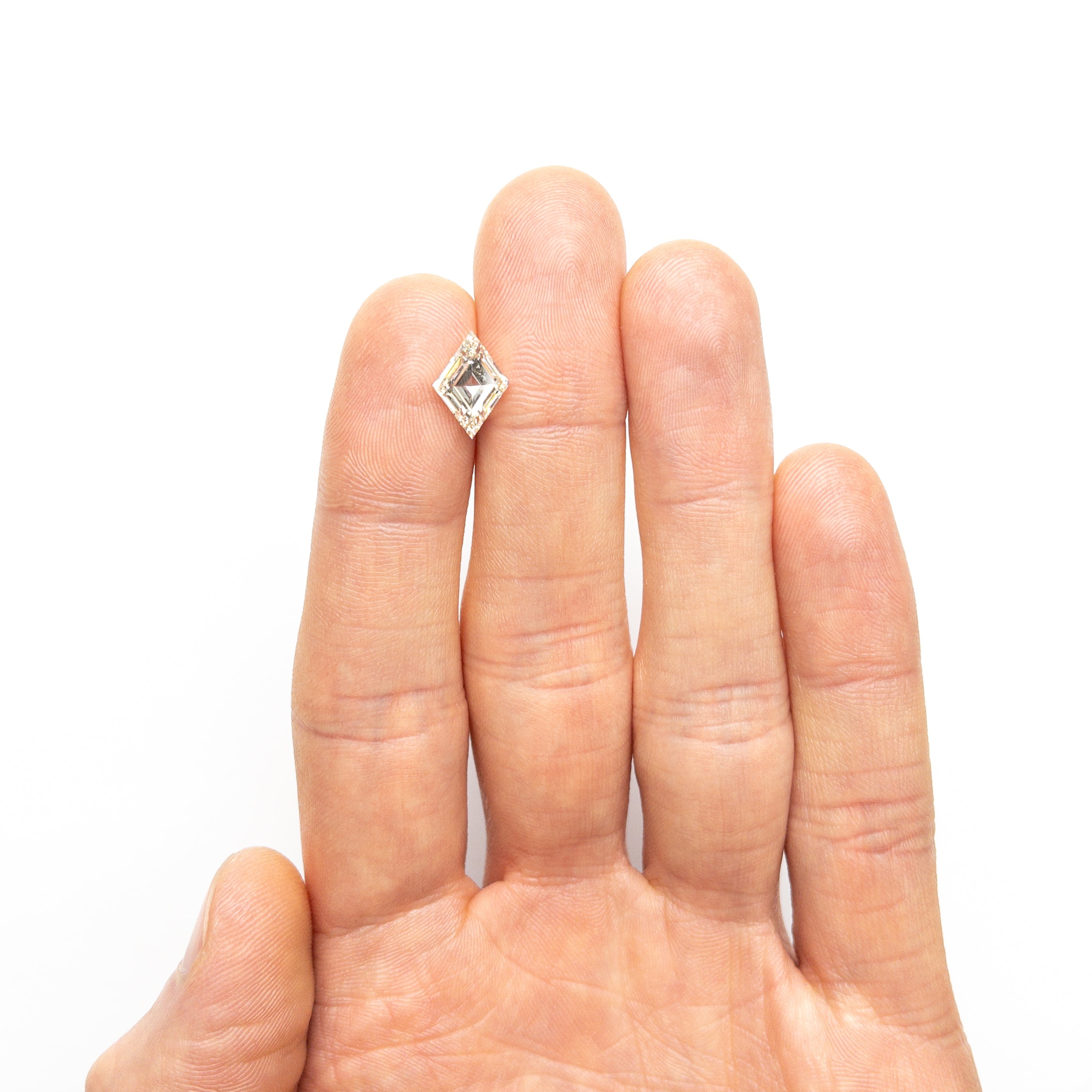 2.12ct GIA Certified SI2 N Color Lozenge Step Cut Diamond (11.62x8.29x4.22mm) - Unique Engagement Ring Center Stone for Wedding & Anniversary Jewelry