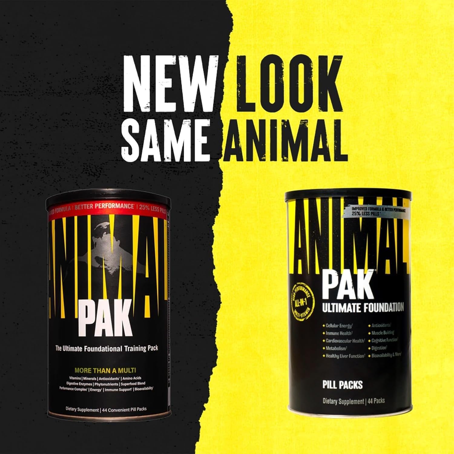 Animal Pak 30 Packs - Ultimate All-in-One Performance Supplement for Strength, Muscle Recovery & Immune Support | Pre-Workout, Post-Workout & Daily Nutrition for Athletes & Fitness Enthusiasts