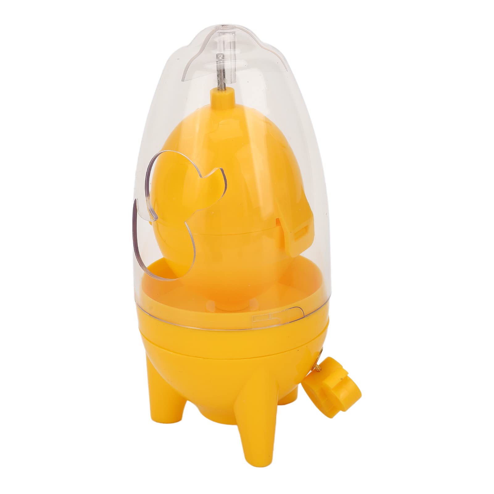 Tgoon Egg Scrambler Shaker - Manual Egg Yolk and White Mixer for Golden Egg Making, Portable & Easy to Use, Prevents Shell Breakage (Yellow) | Perfect for Baking, Cooking, and Breakfast Preparation