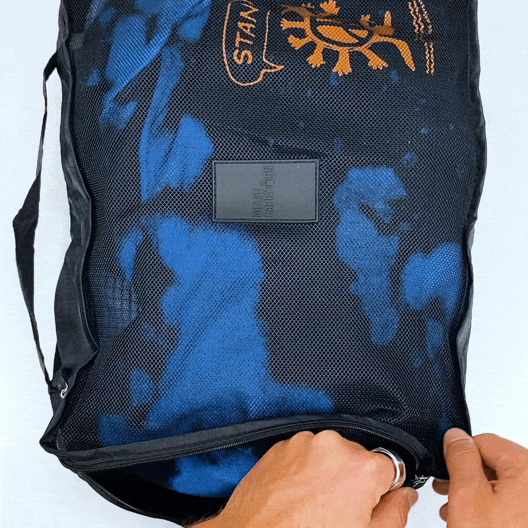 Essential Travel Kit Combo - Portable Toiletry Bag with TSA Approved Containers | Perfect for Airplane Carry-On, Camping & Business Trips